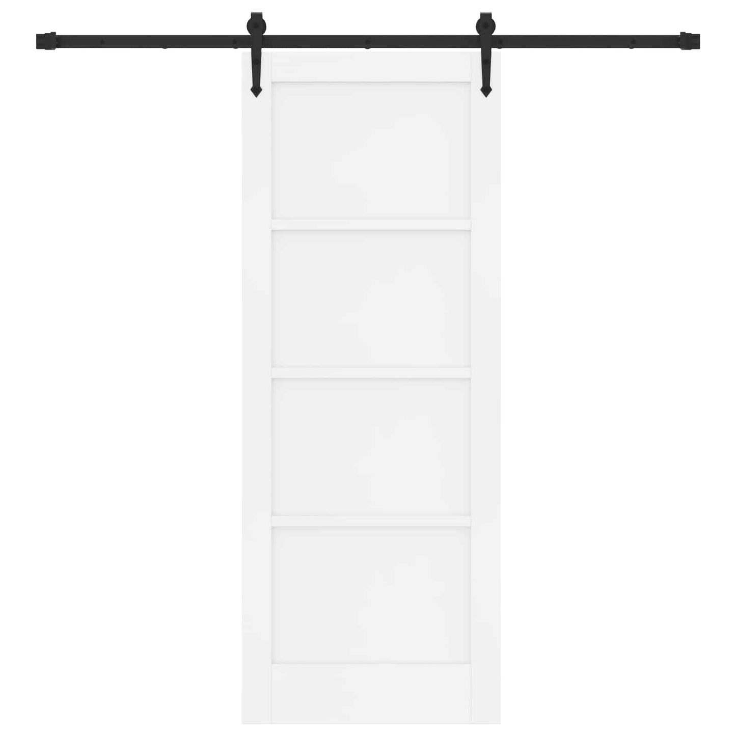 vidaXL Συρόμενη Πόρτα ORKDAL 78 x 202 cm Επεξεργασμένο Ξύλο