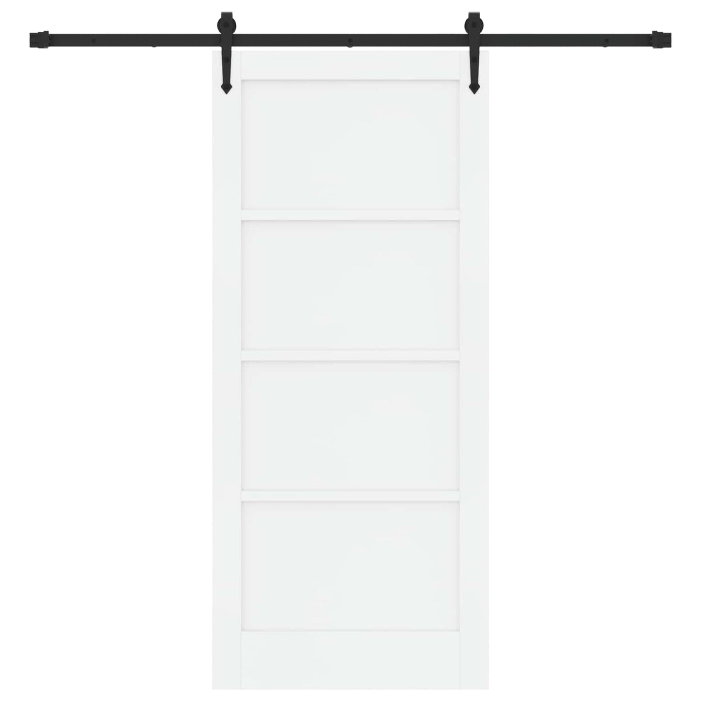 vidaXL Συρόμενη Πόρτα ORKDAL 86 x 198,5 cm Επεξεργασμένο Ξύλο