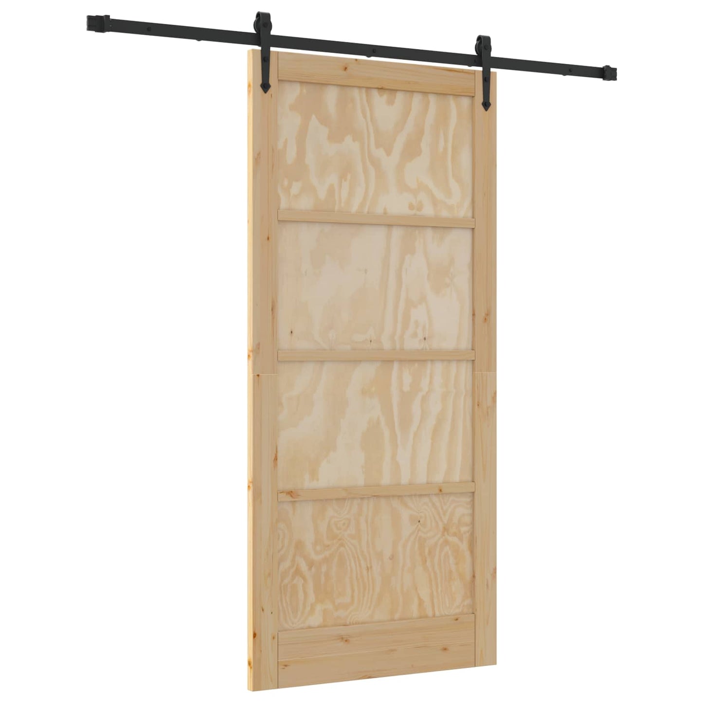 vidaXL Συρόμενη Πόρτα ORKDAL 93 x 202 cm Επεξεργασμένο Ξύλο
