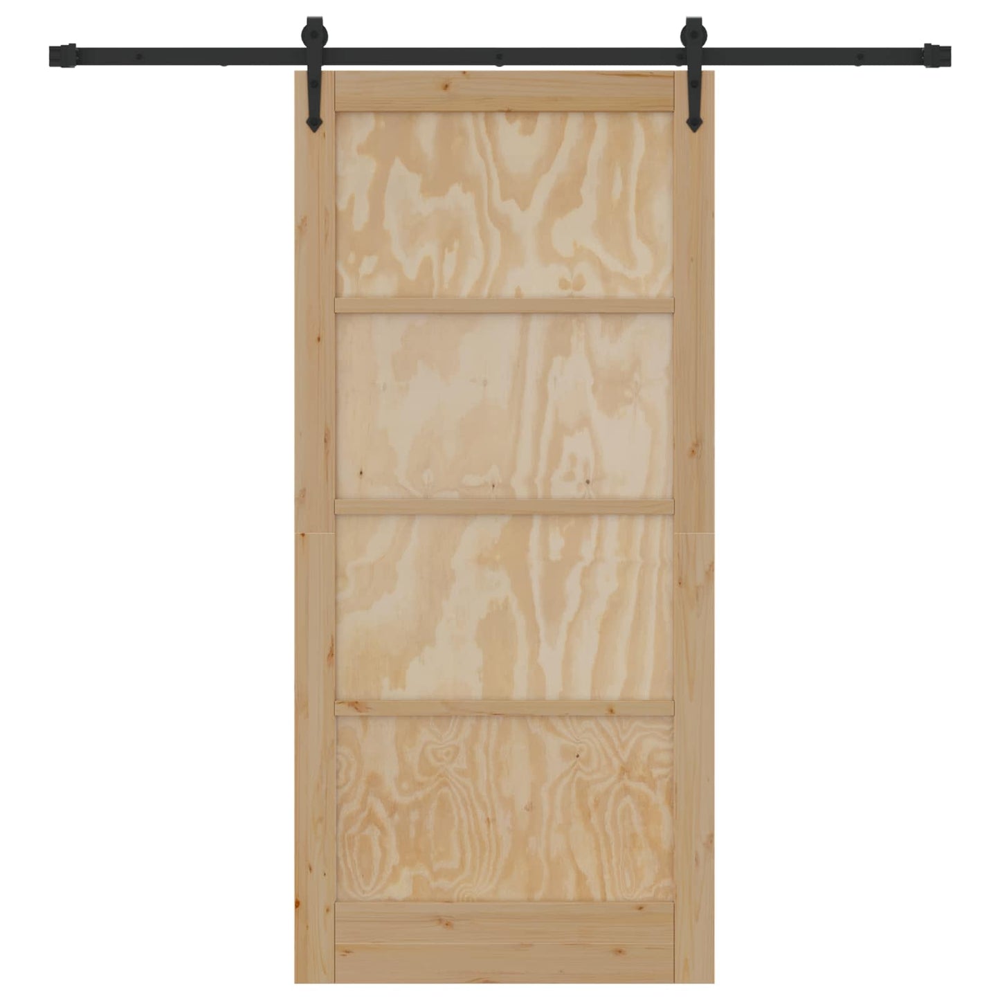 vidaXL Συρόμενη Πόρτα ORKDAL 93 x 202 cm Επεξεργασμένο Ξύλο