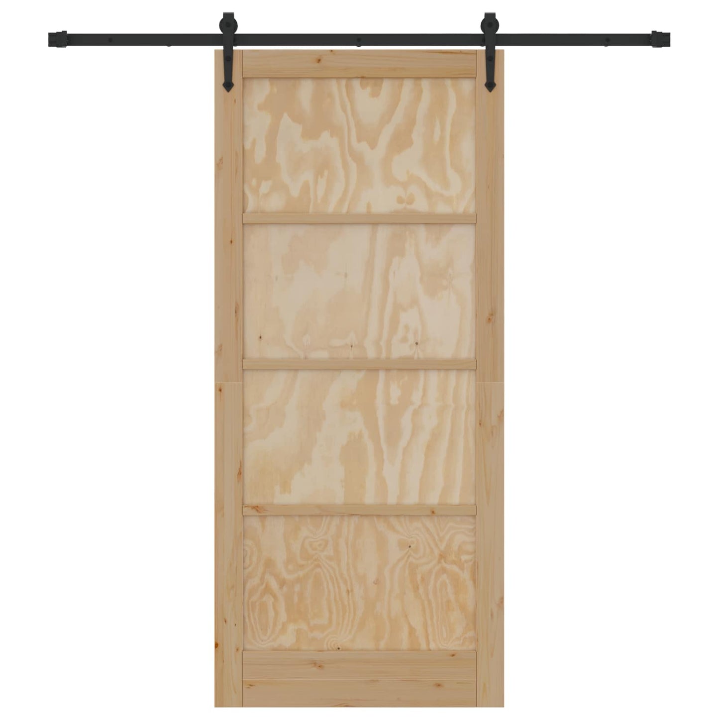 vidaXL Συρόμενη Πόρτα ORKDAL 93 x 211 cm Επεξεργασμένο Ξύλο