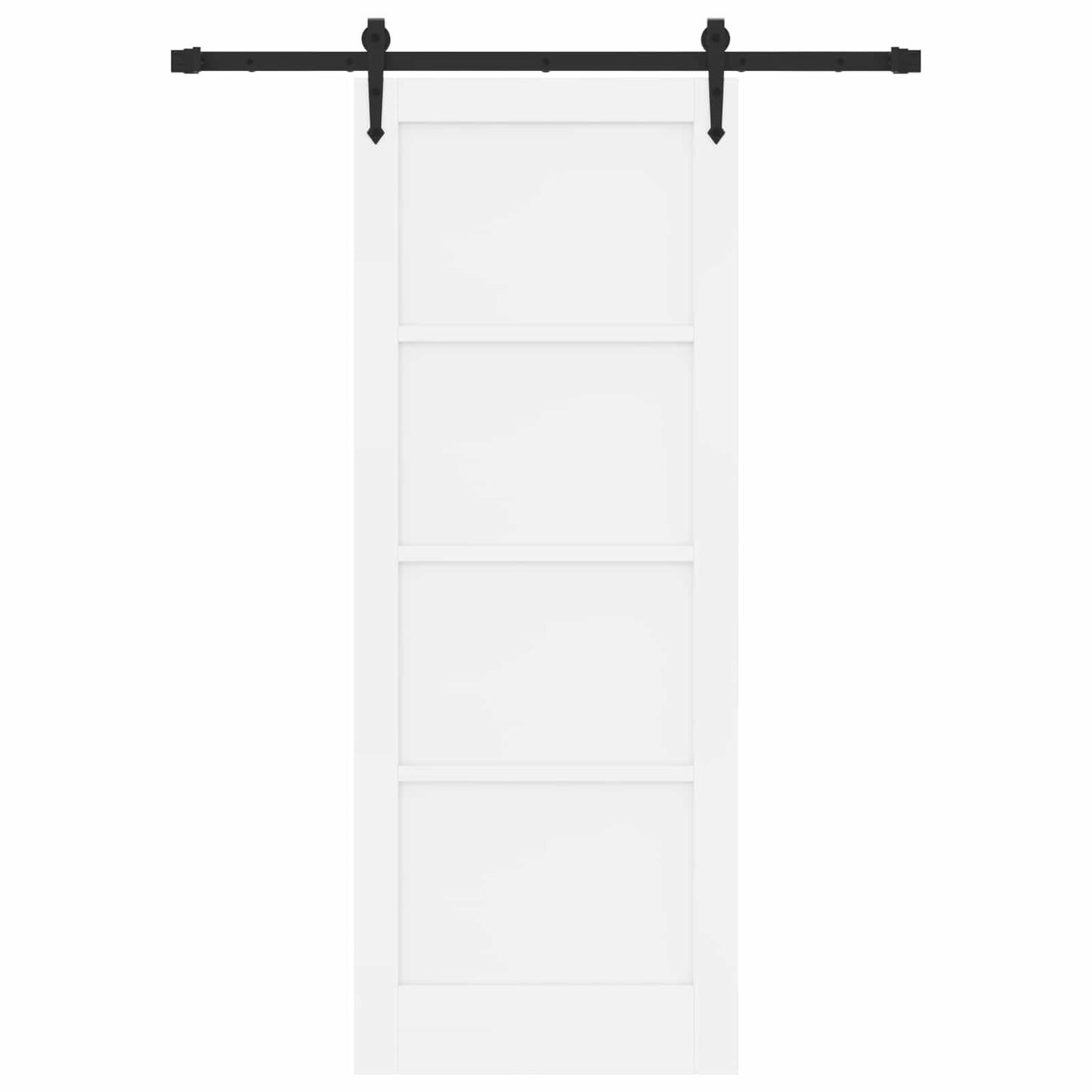 vidaXL Συρόμενη Πόρτα ORKDAL 78 x 202 cm Επεξεργασμένο Ξύλο
