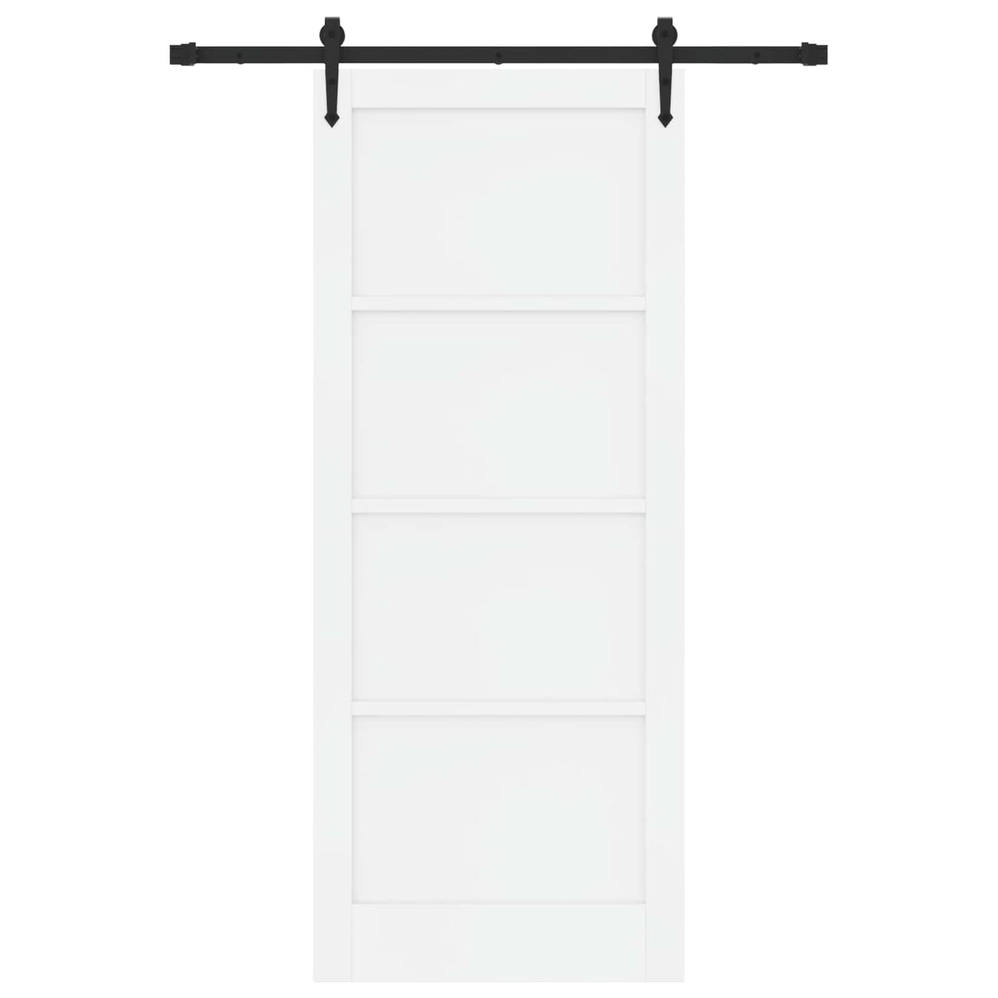 vidaXL Συρόμενη Πόρτα ORKDAL 86 x 211 cm Επεξεργασμένο Ξύλο
