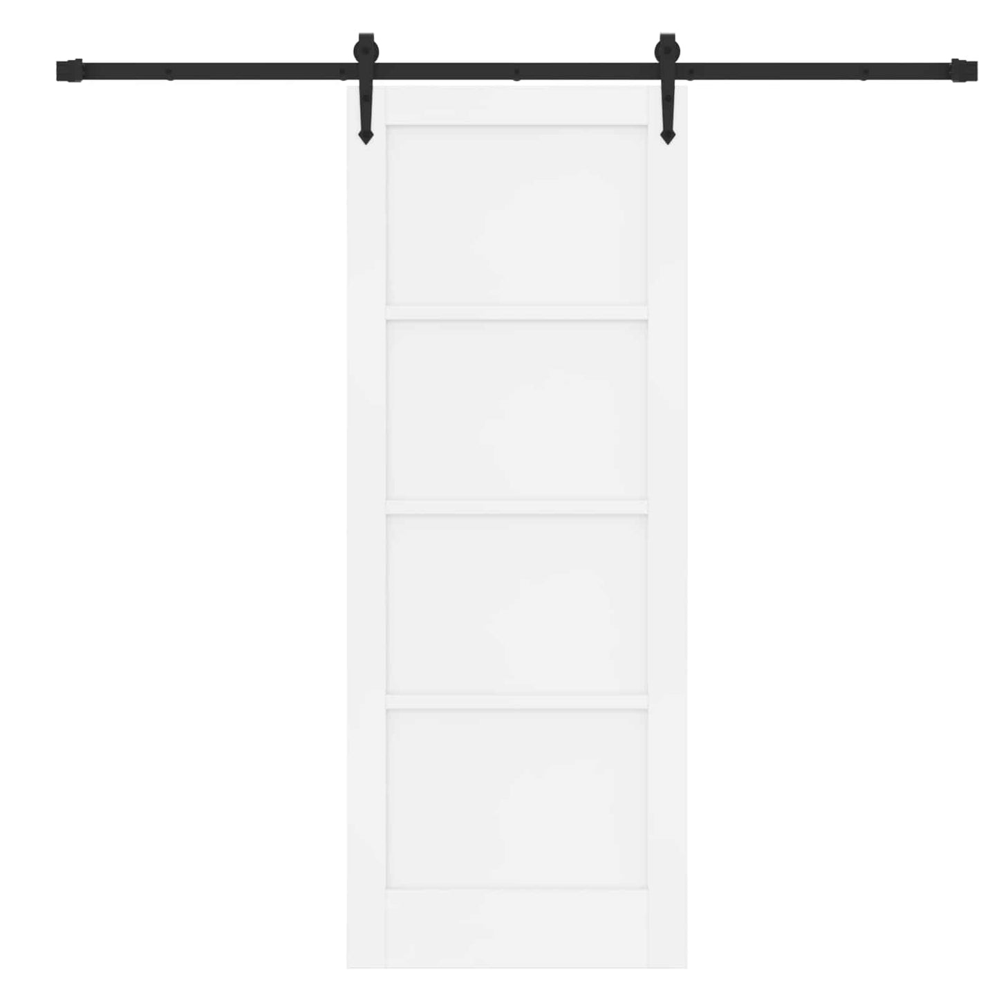 vidaXL Συρόμενη Πόρτα ORKDAL 78 x 202 cm Επεξεργασμένο Ξύλο