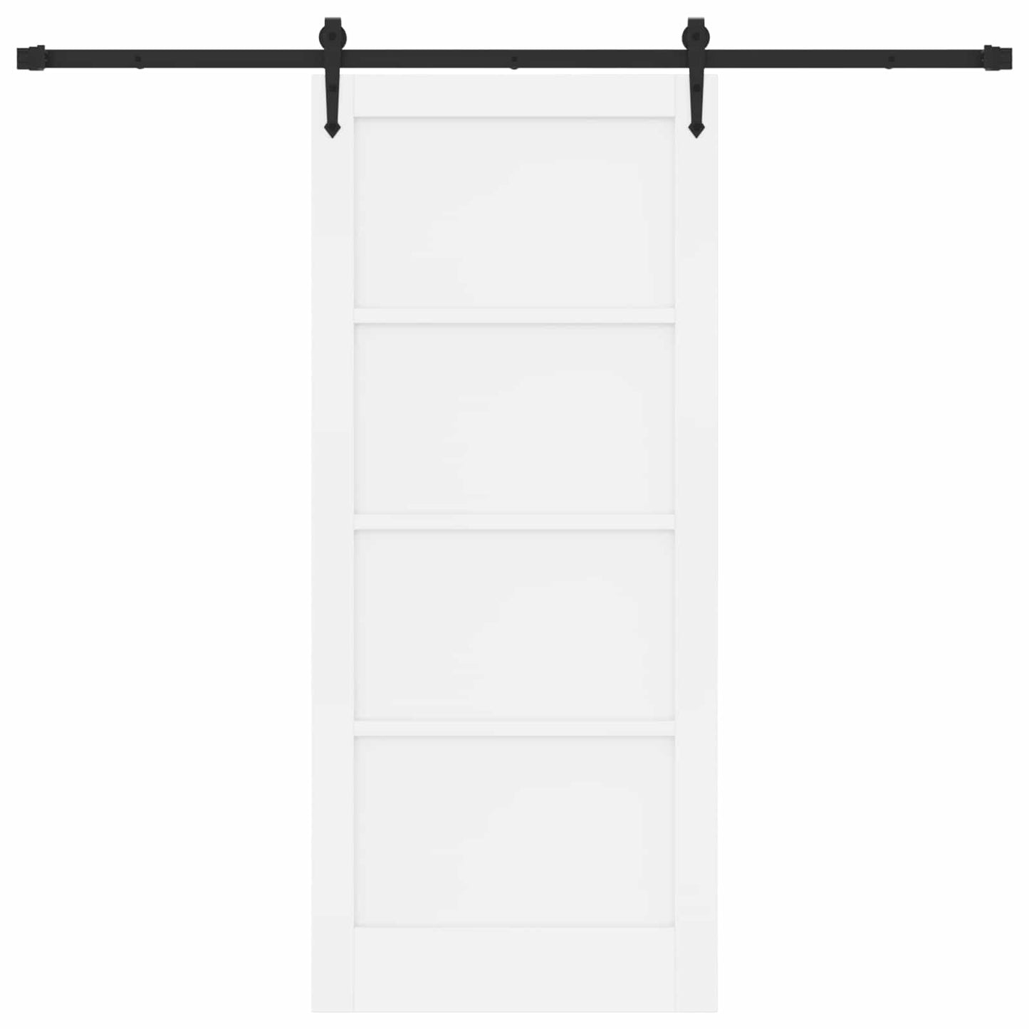 vidaXL Συρόμενη Πόρτα ORKDAL 86 x 198,5 cm Επεξεργασμένο Ξύλο