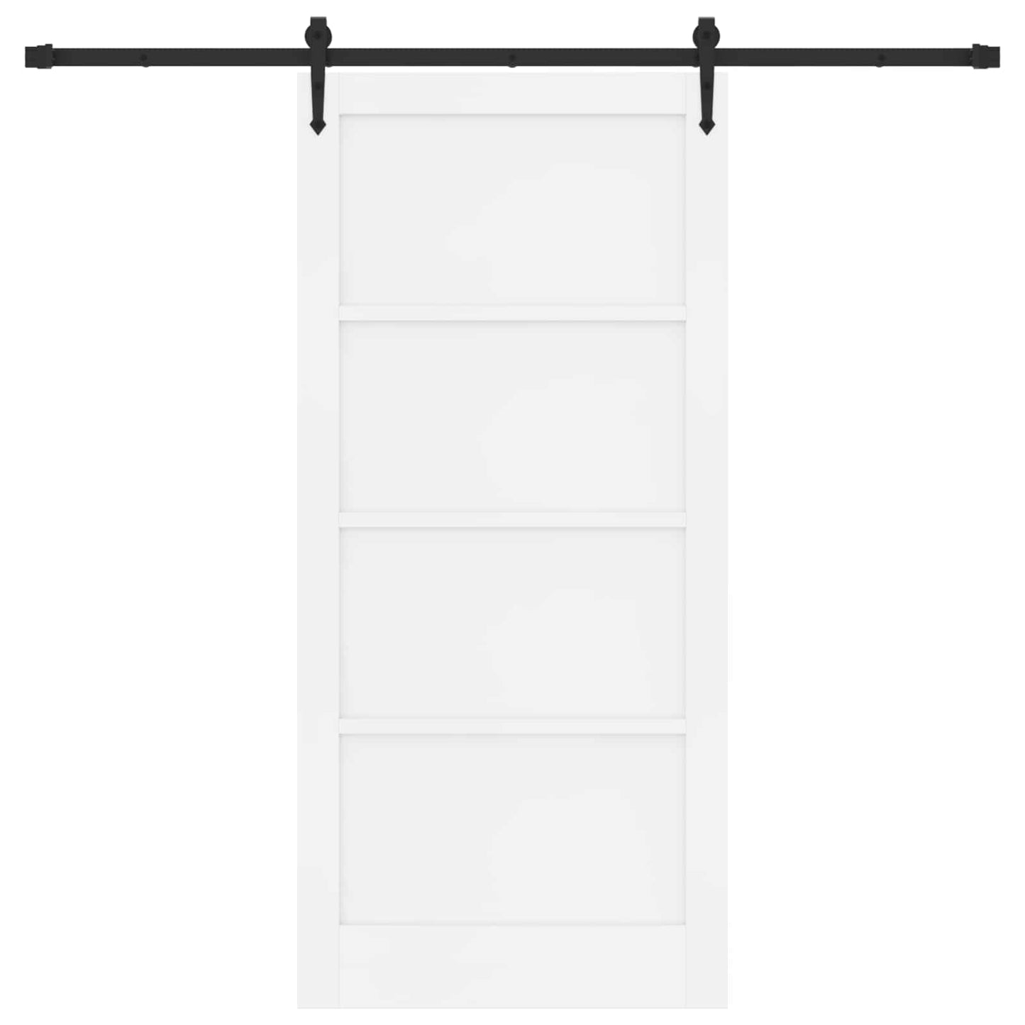 vidaXL Συρόμενη Πόρτα ORKDAL 93 x 202 cm Επεξεργασμένο Ξύλο