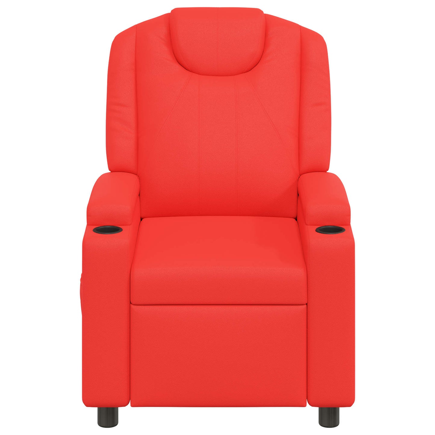 vidaXL Ανακλινόμενη πολυθρόνα Κόκκινο 75 x 95 x 106 εκ. Ύφασμα