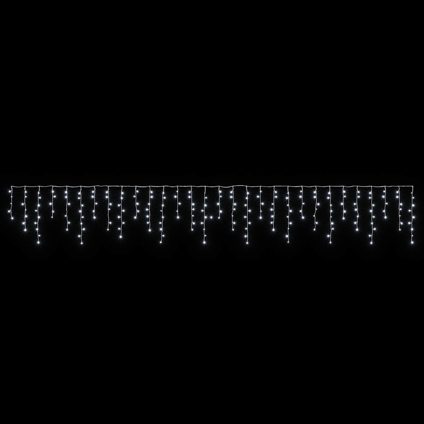 vidaXL Φωτάκια κουρτίνα 798 LED Ψυχρό λευκό 2000 x 72 cm