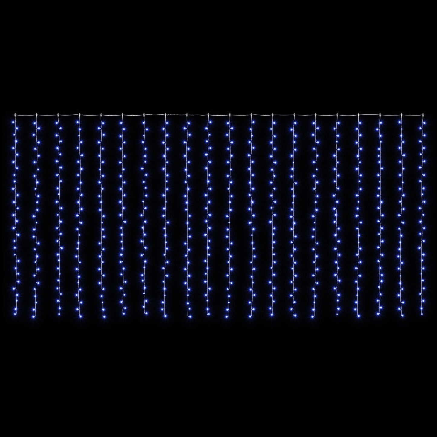 vidaXL Φωτοκουρτίνα 600 LED Μπλε 600 x 300 cm