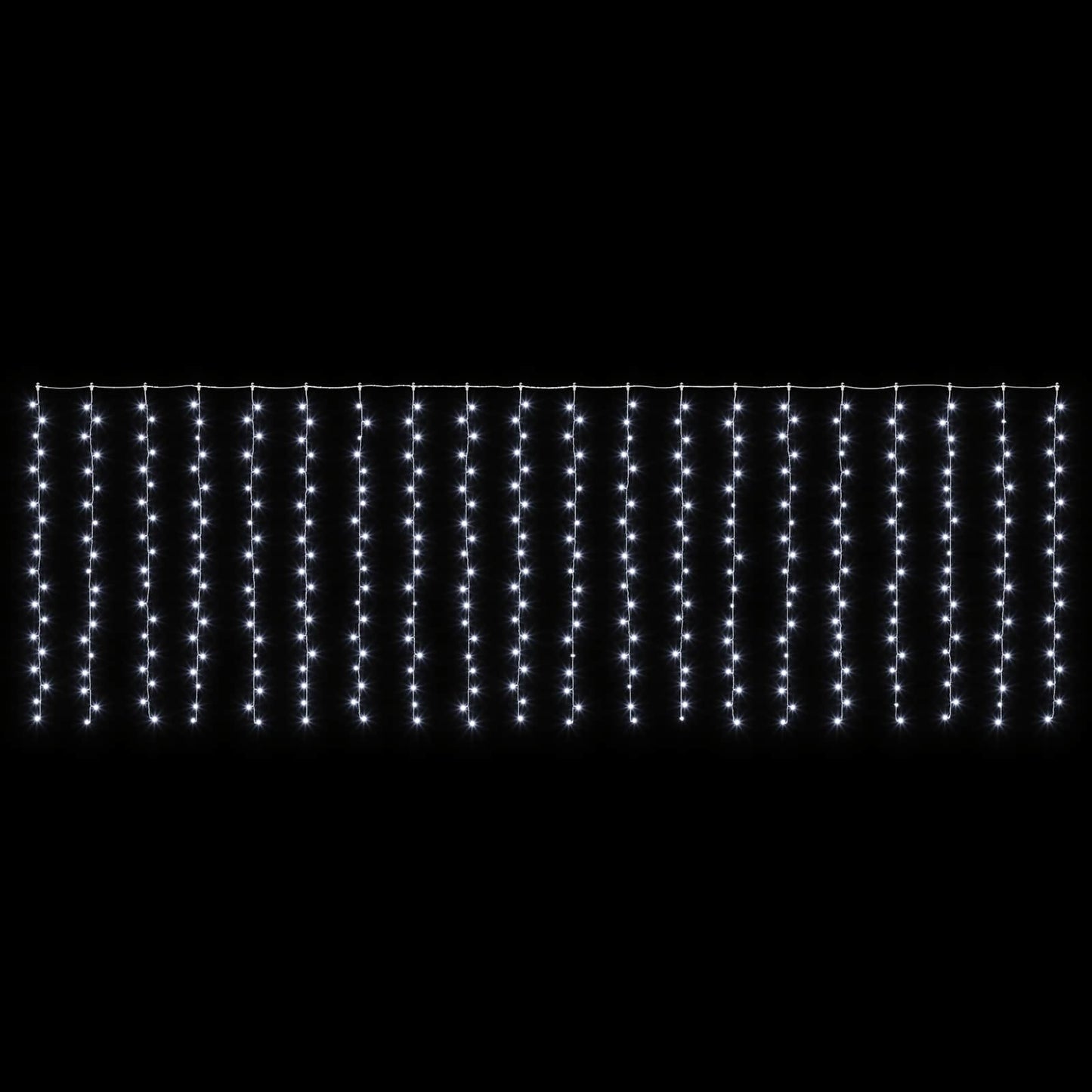 vidaXL Φωτοκουρτίνα 400 LED Ψυχρό λευκό 600 x 200 cm