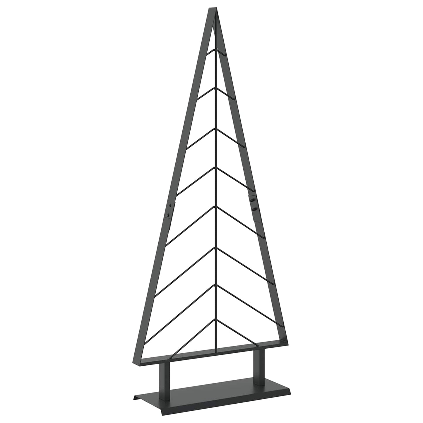 vidaXL Μεταλλικό χριστουγεννιάτικο δέντρο με βάση KUOPIO 125 εκ.