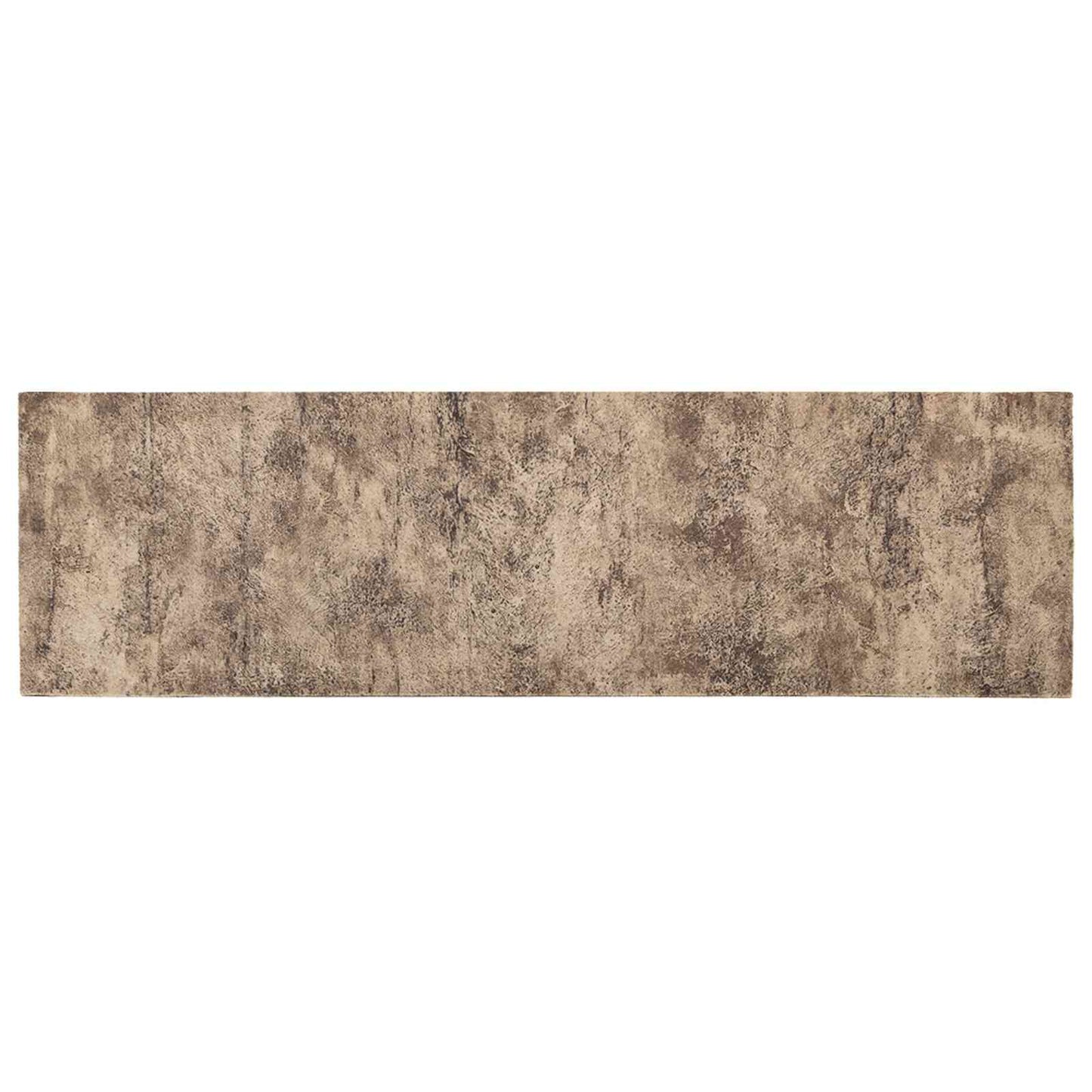 vidaXL Χαλί Κουζίνας Καφέ σκυρόδεμα 150 x 45 εκ 100% Πολυαμίδιο