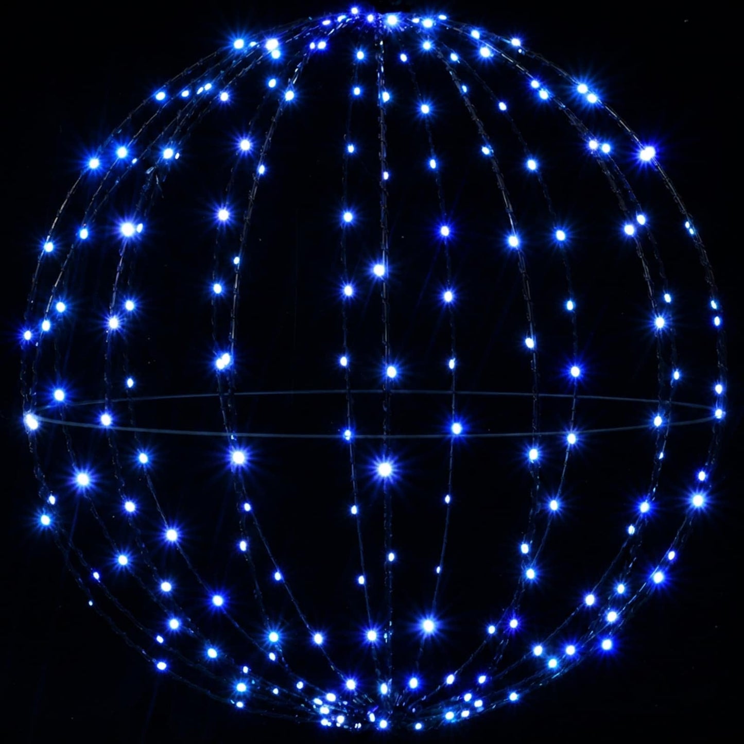 vidaXL Χριστουγεννιάτικη Φινάλε Φωτιστικό 192 LED Μπλε