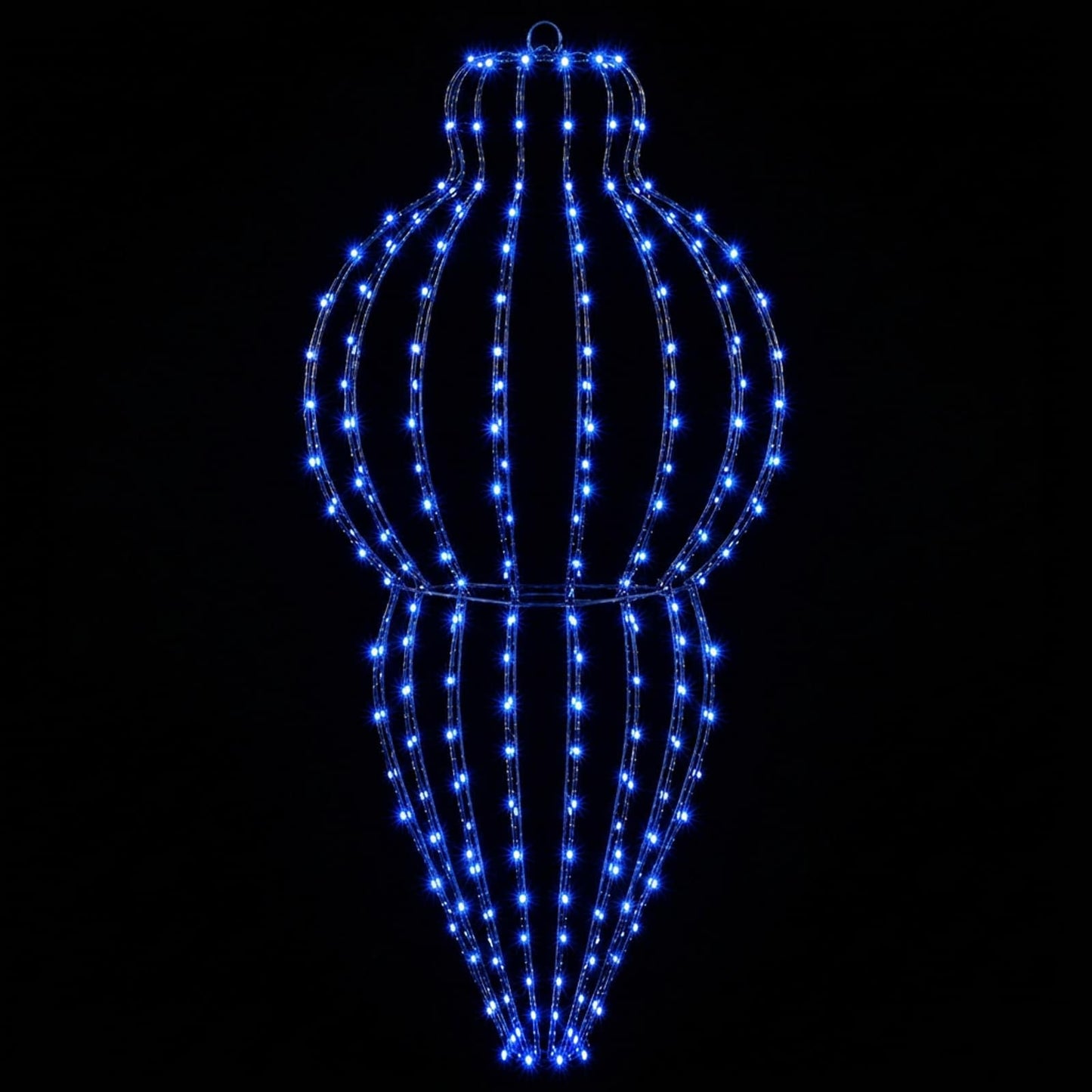 vidaXL Χριστουγεννιάτικη Φινάλε Φωτιστικό 320 LED Μπλε