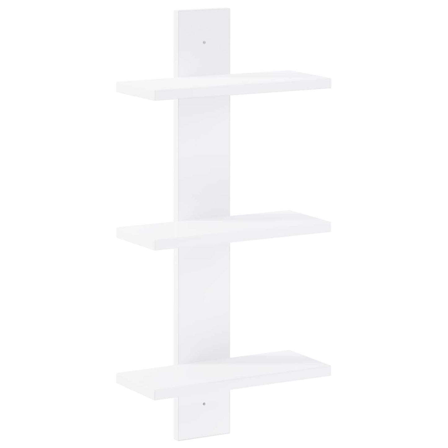 vidaXL Ράφι Τοίχου Λευκό 30 x 13.5 x 64.5 cm Επεξεργασμένο Ξύλο