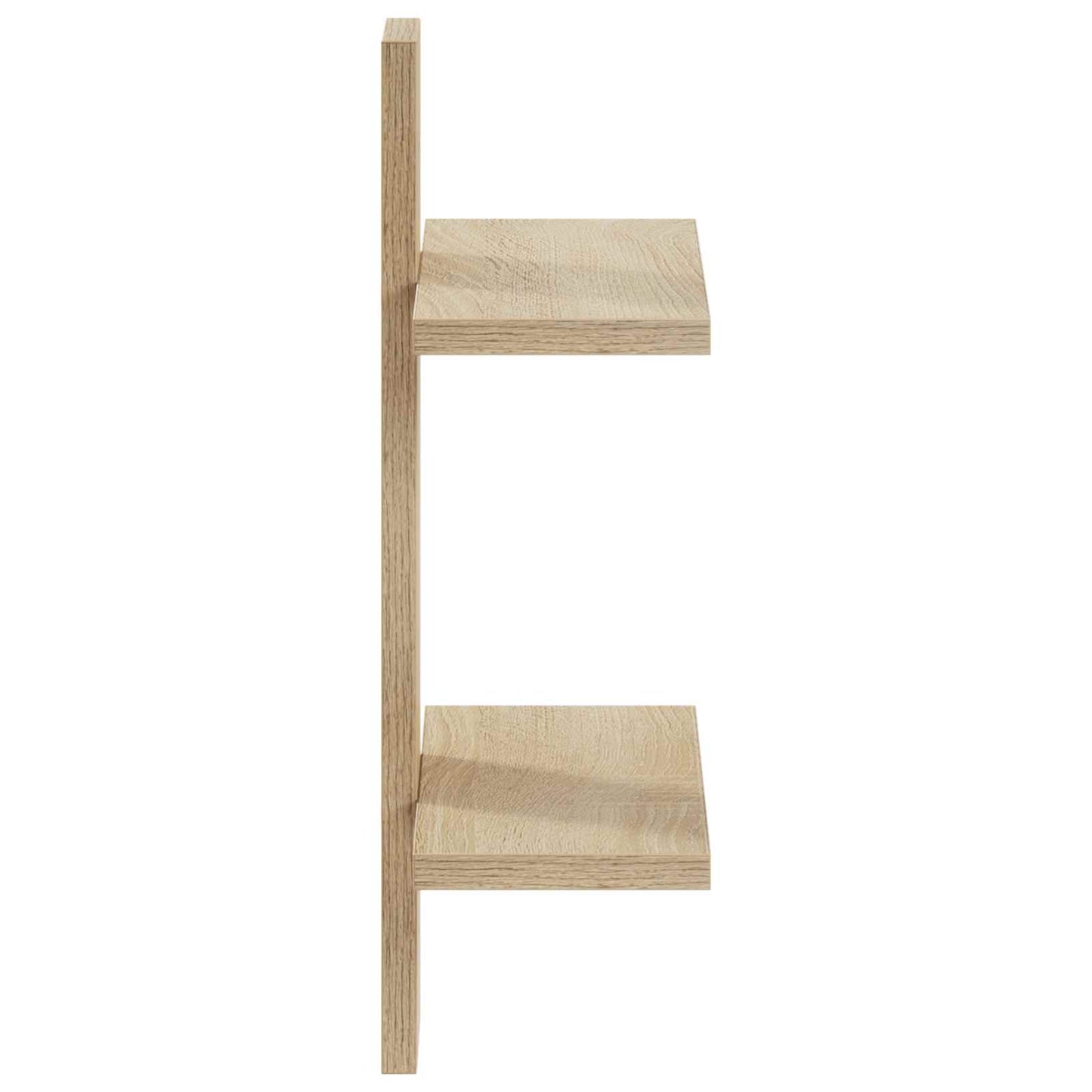 vidaXL Ράφι Τοίχου Sonoma Δρυς 30 x 13.5 x 43 cm Επεξεργασμένο Ξύλο