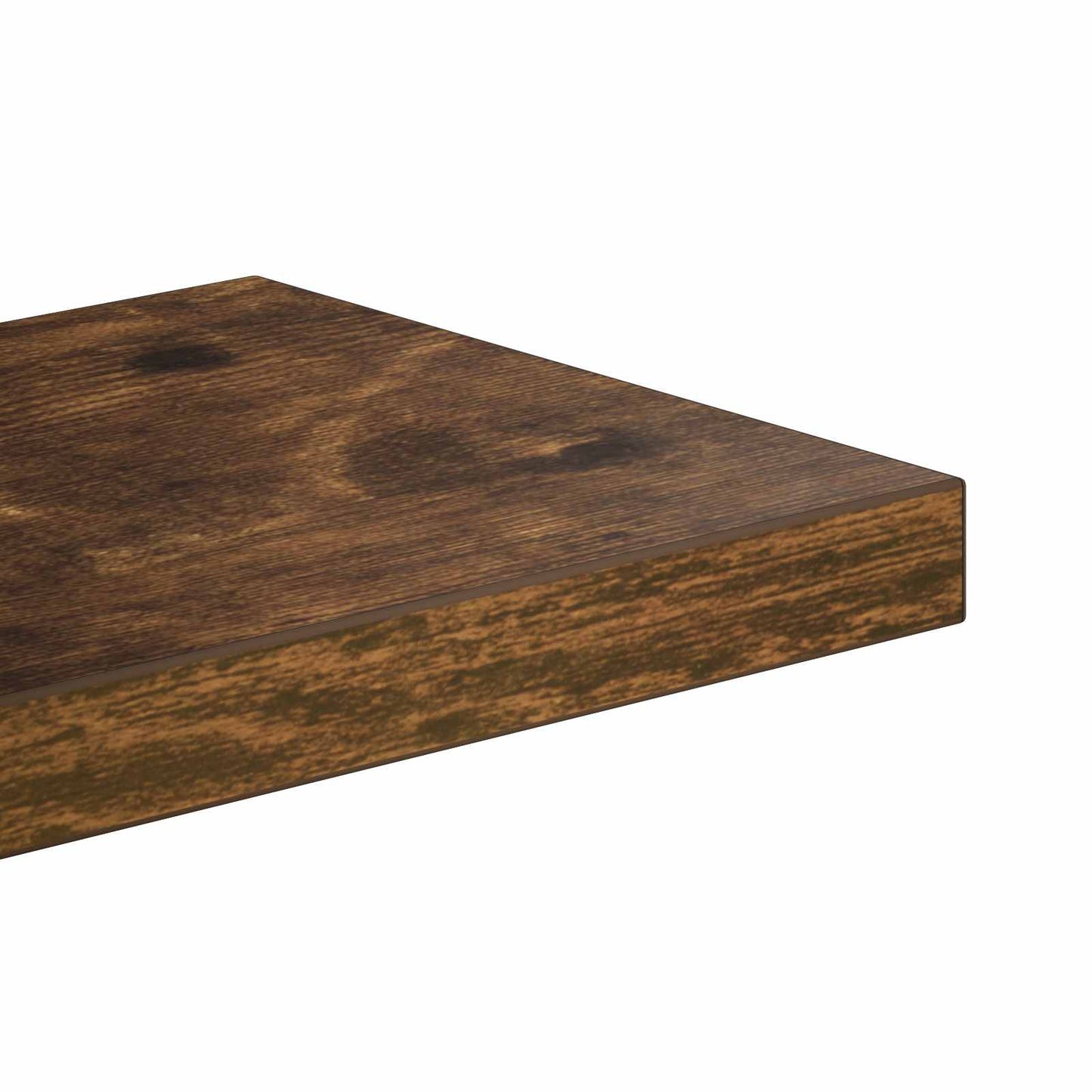 vidaXL Ράφι Τοίχου Καπνισμένο Ξύλο Δρυός 30 x 13.5 x 43 cm