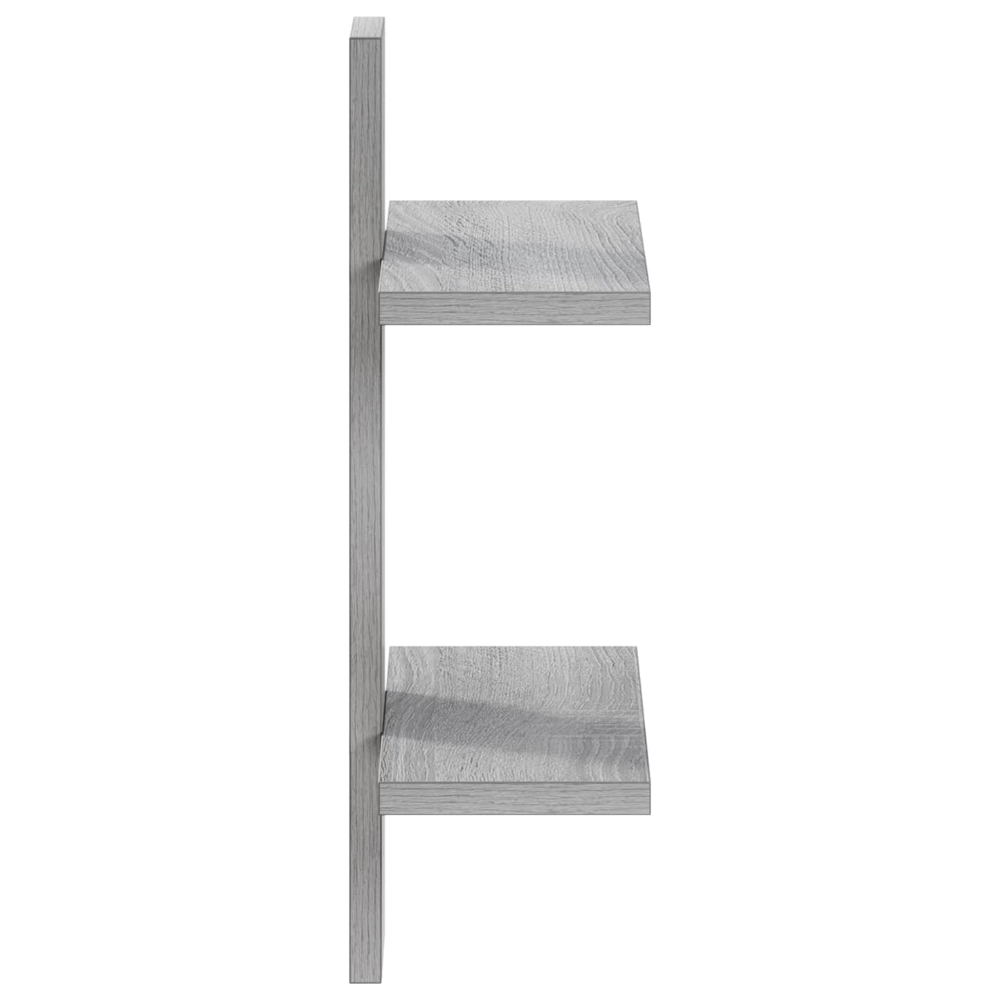 vidaXL Ράφι Τοίχου Γκρι Sonoma 30 x 13.5 x 43 cm Επεξεργασμένο Ξύλο