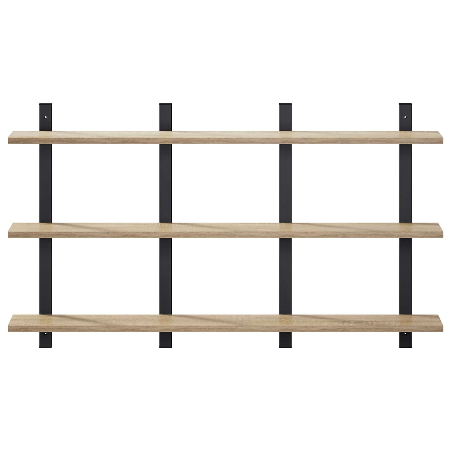 vidaXL Ράφι Τοίχου Sonoma Δρυς 102 x 13.5 x 58 cm Επεξεργασμένο Ξύλο