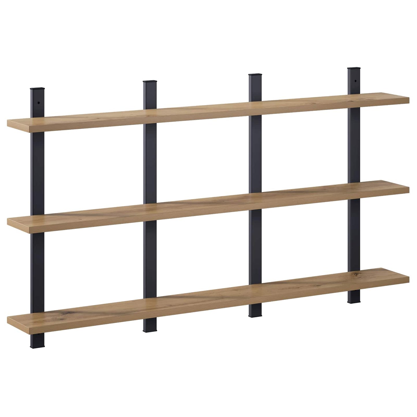vidaXL Ράφι Τοίχου Artisan Δρυς 102 x 13.5 x 58 cm Επεξεργασμένο Ξύλο
