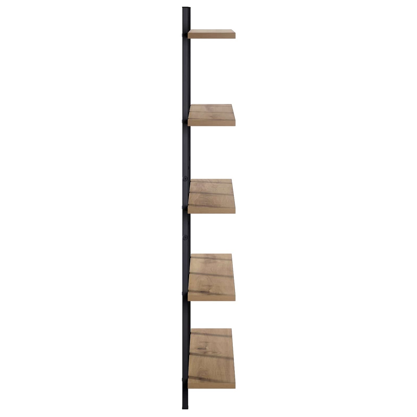 vidaXL Ράφι Τοίχου Artisan Δρυς 79.5 x 13.5 x 102 cm