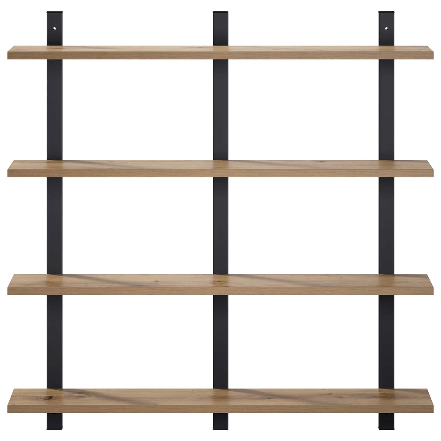 vidaXL Ράφι Τοίχου Artisan Δρυς 79,5 x 13,5 x 80 cm Επεξεργασμένο Ξύλο