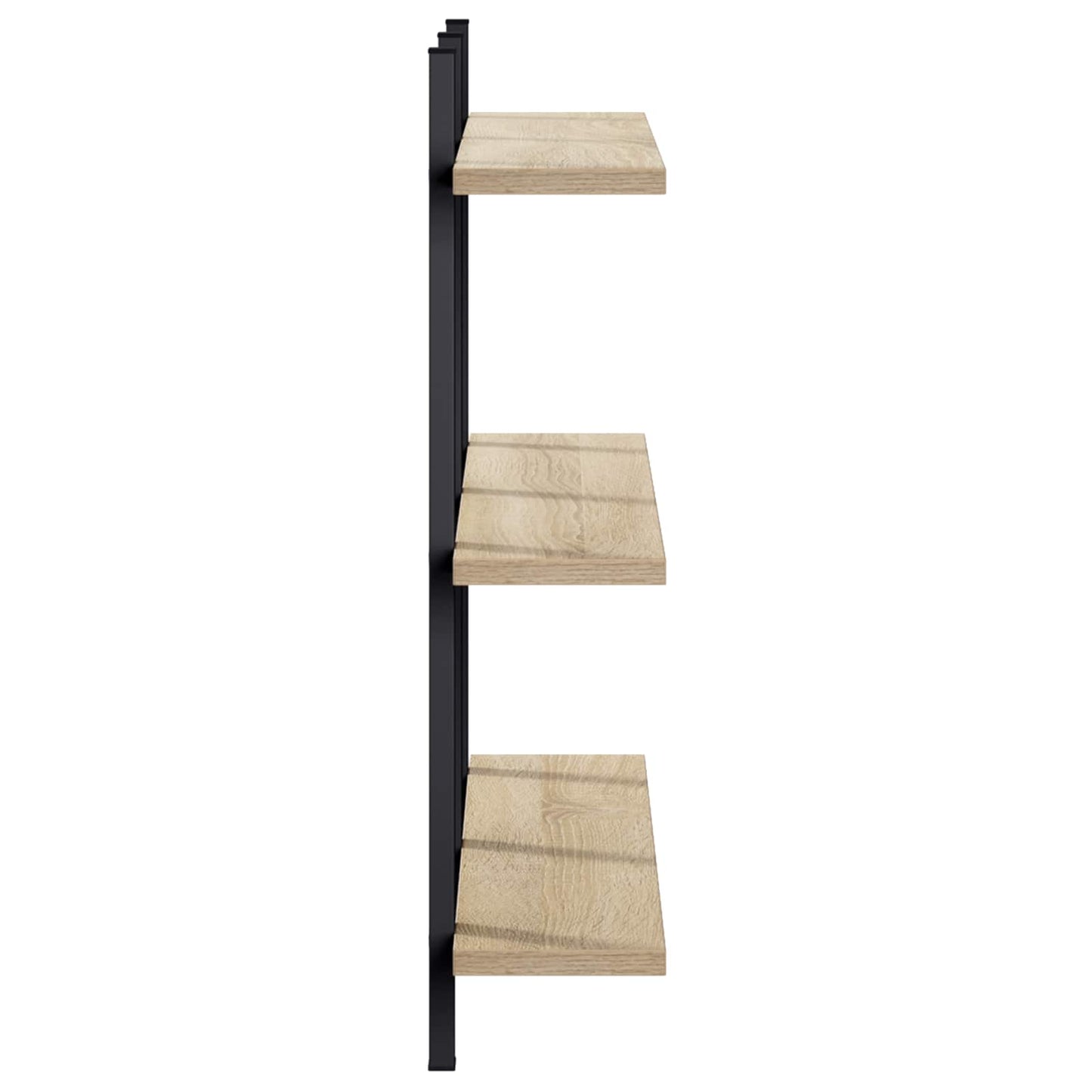 vidaXL Ράφι Τοίχου Sonoma Δρυς 79.5 x 13.5 x 58 cm Επεξεργασμένο Ξύλο