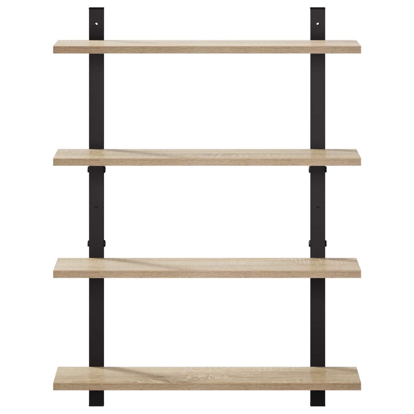 vidaXL Ράφι Τοίχου Sonoma Δρυς 60.5 x 13.5 x 80.5 cm