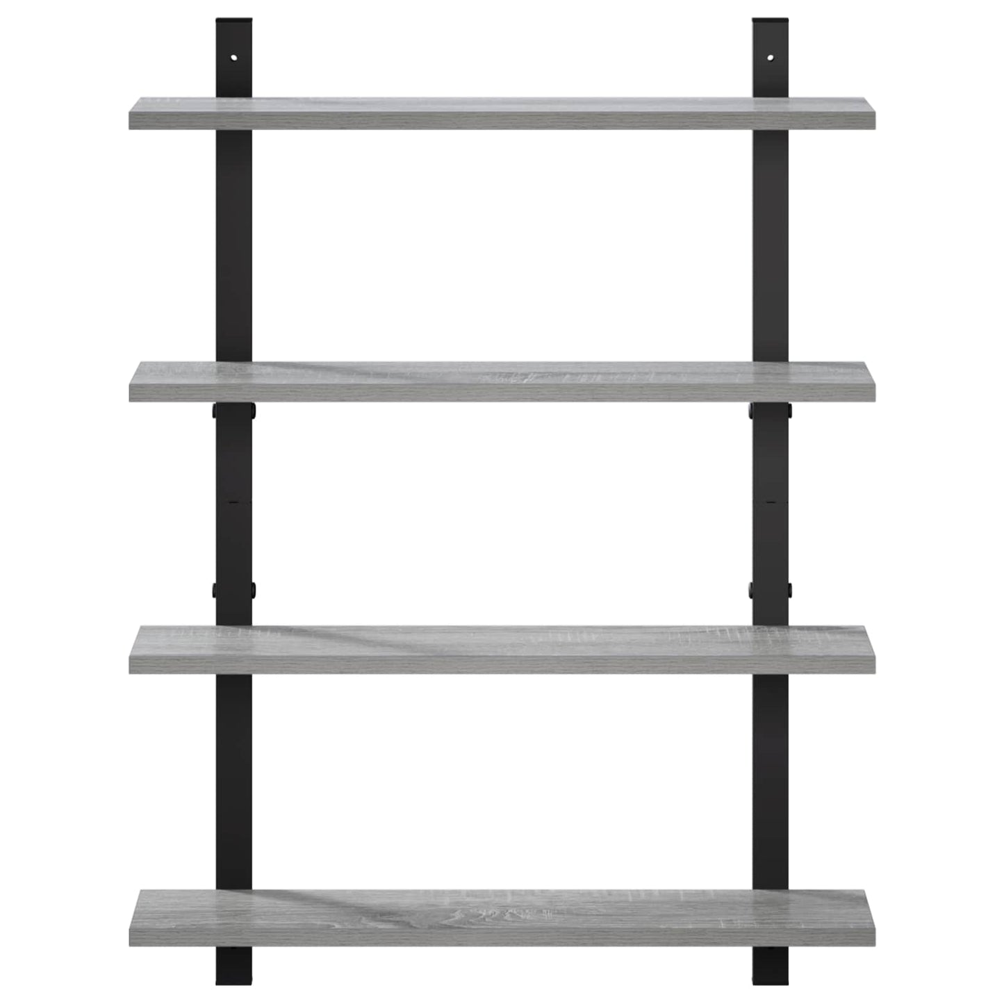 vidaXL Ράφι Τοίχου Γκρι Sonoma 60.5 x 13.5 x 80.5 cm