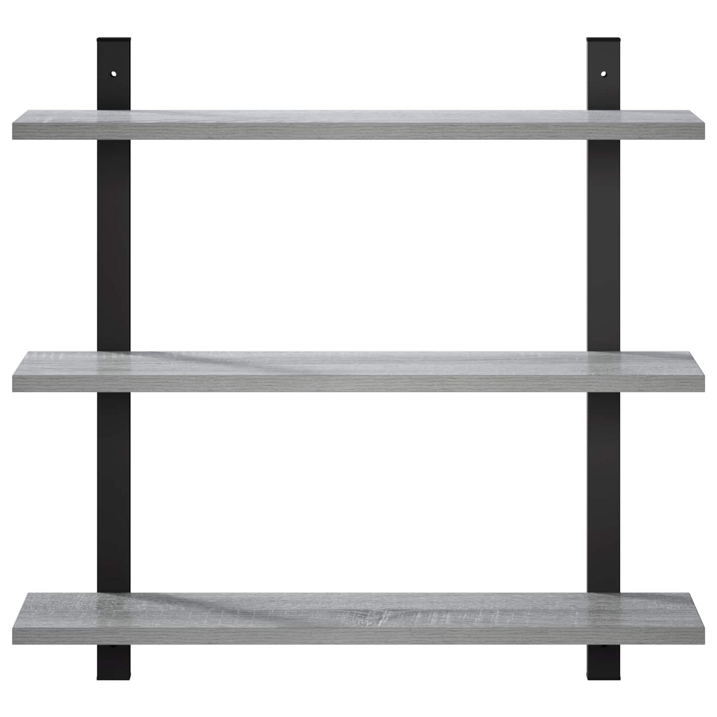 vidaXL Ράφι Τοίχου Γκρι Sonoma 60,5 x 13,5 x 58,5 cm