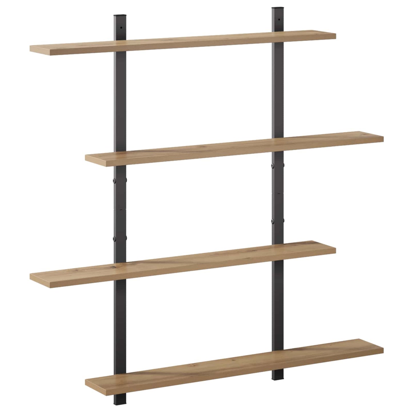 vidaXL Ράφι Τοίχου Artisan Δρυς 100 x 13.5 x 101 cm Επεξεργασμένο Ξύλο