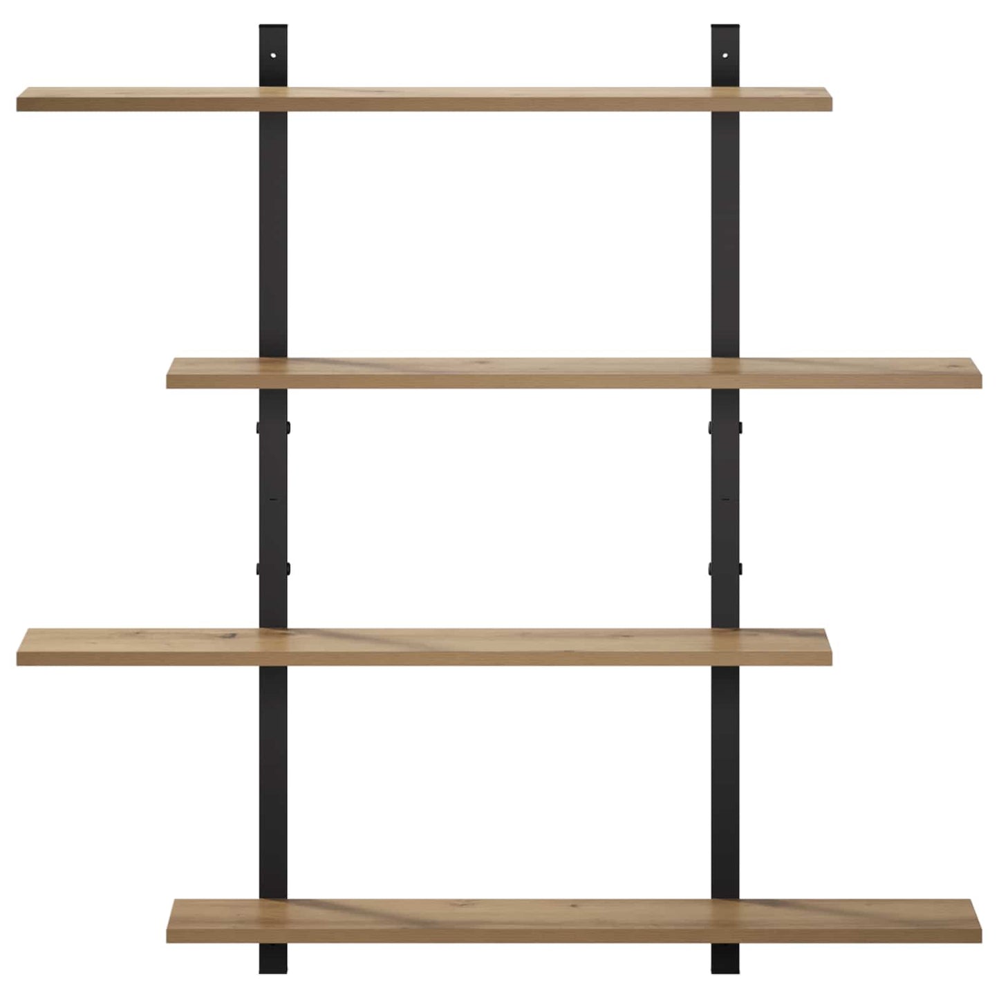 vidaXL Ράφι Τοίχου Artisan Δρυς 100 x 13.5 x 101 cm Επεξεργασμένο Ξύλο