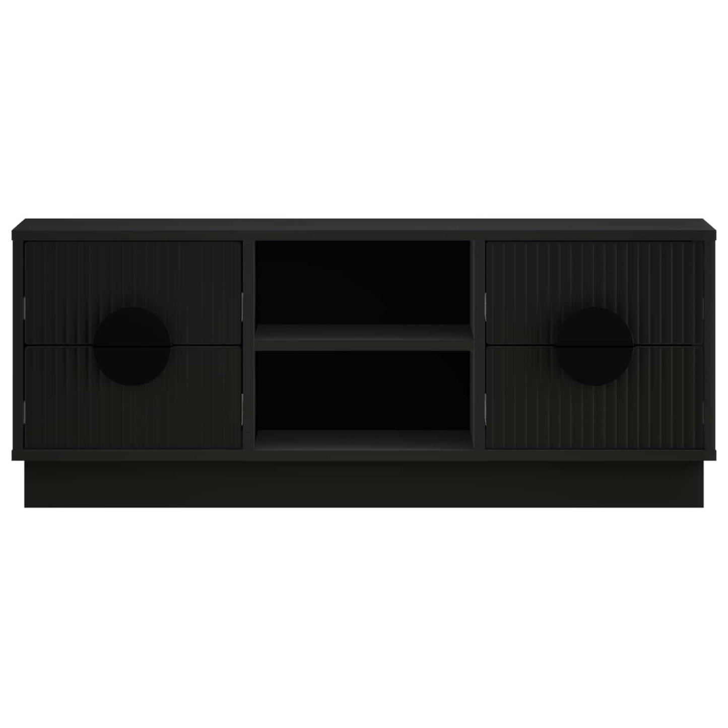 vidaXL Ντουλάπι TV VENRAY 101 x 36,5 x 40 cm Μαύρο