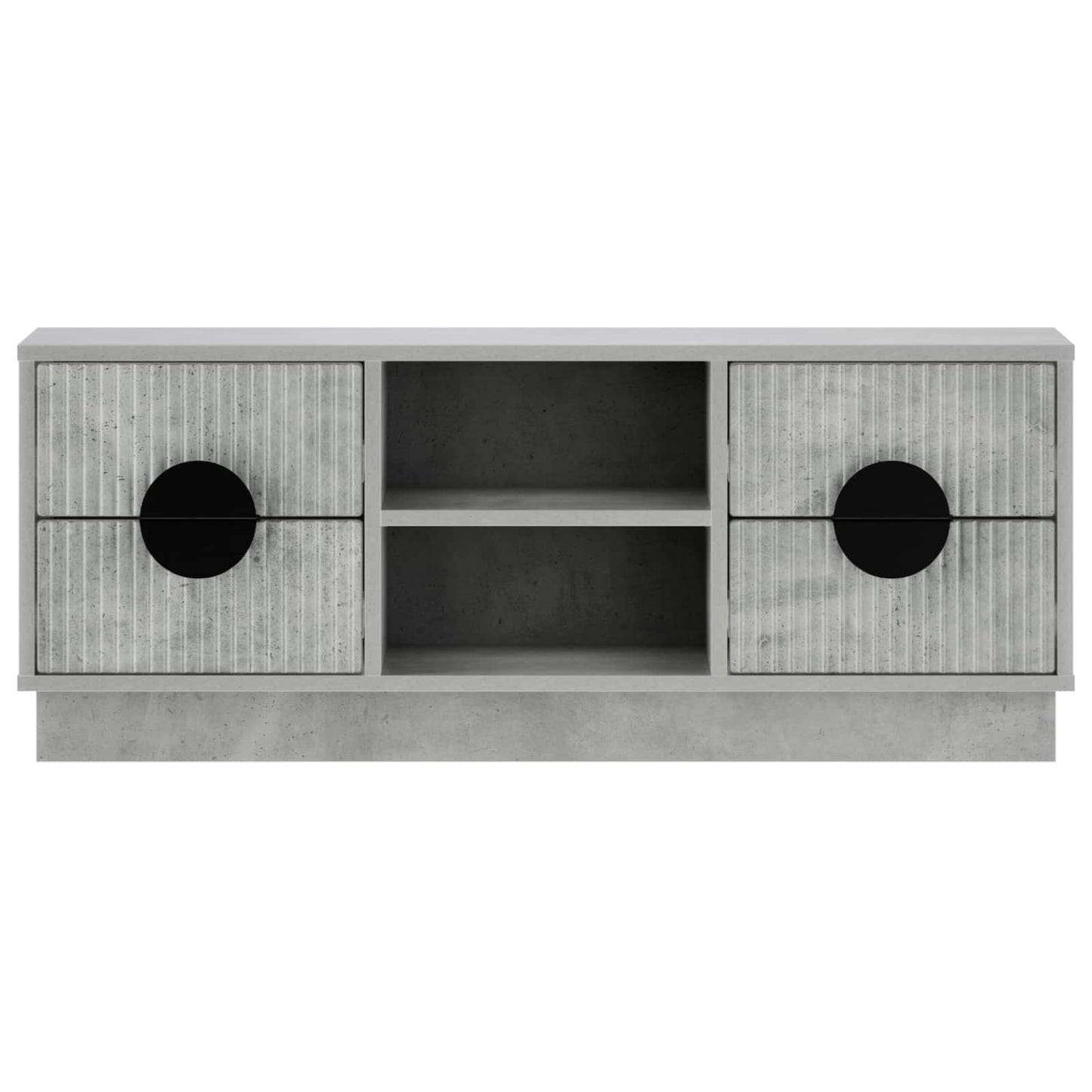 vidaXL Ντουλάπι TV VENRAY 101 x 36,5 x 40 cm Γκρι Σκυροδέματος