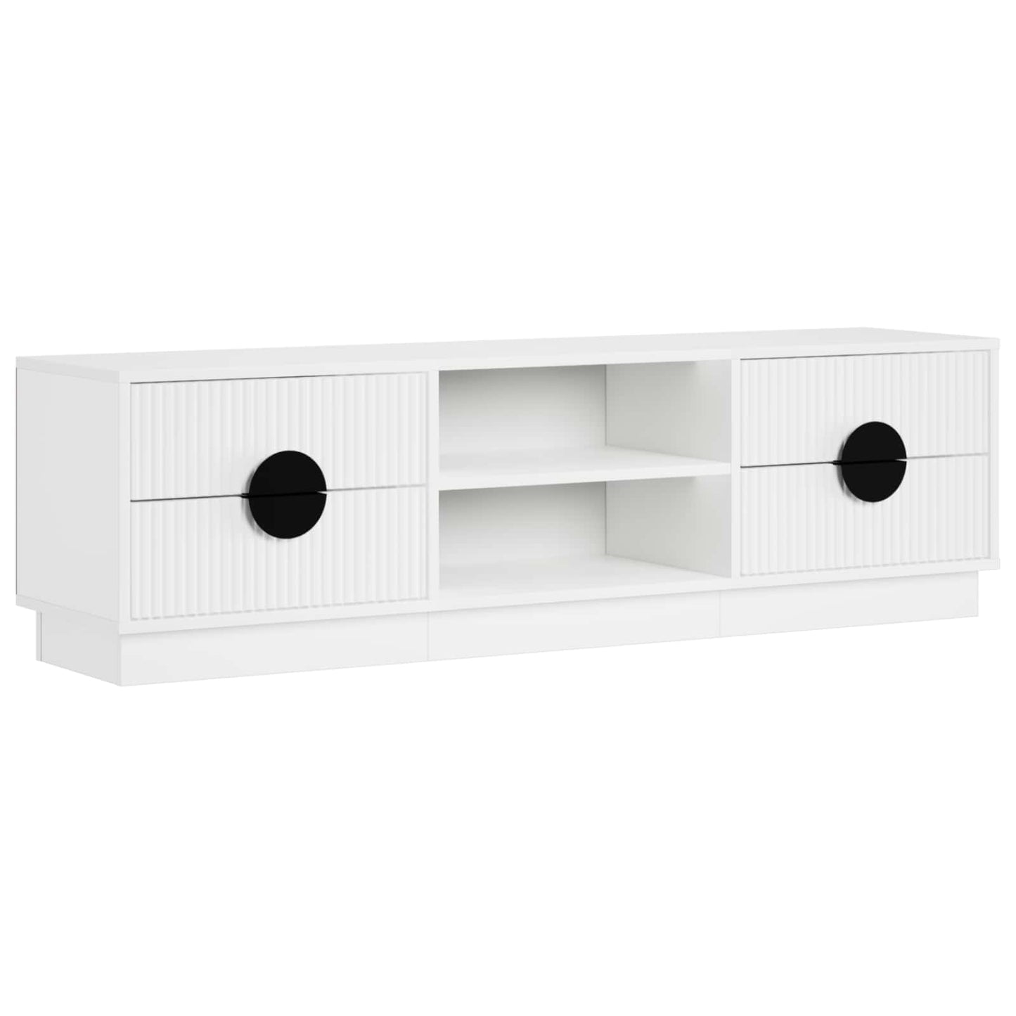 vidaXL Ντουλάπι TV VENRAY 137,5 x 33 x 40 cm Λευκό