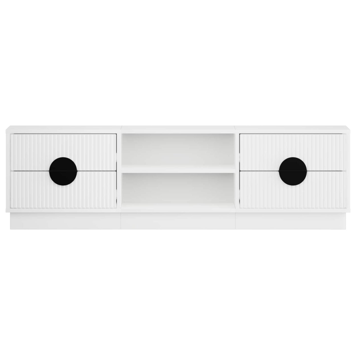 vidaXL Ντουλάπι TV VENRAY 137,5 x 33 x 40 cm Λευκό