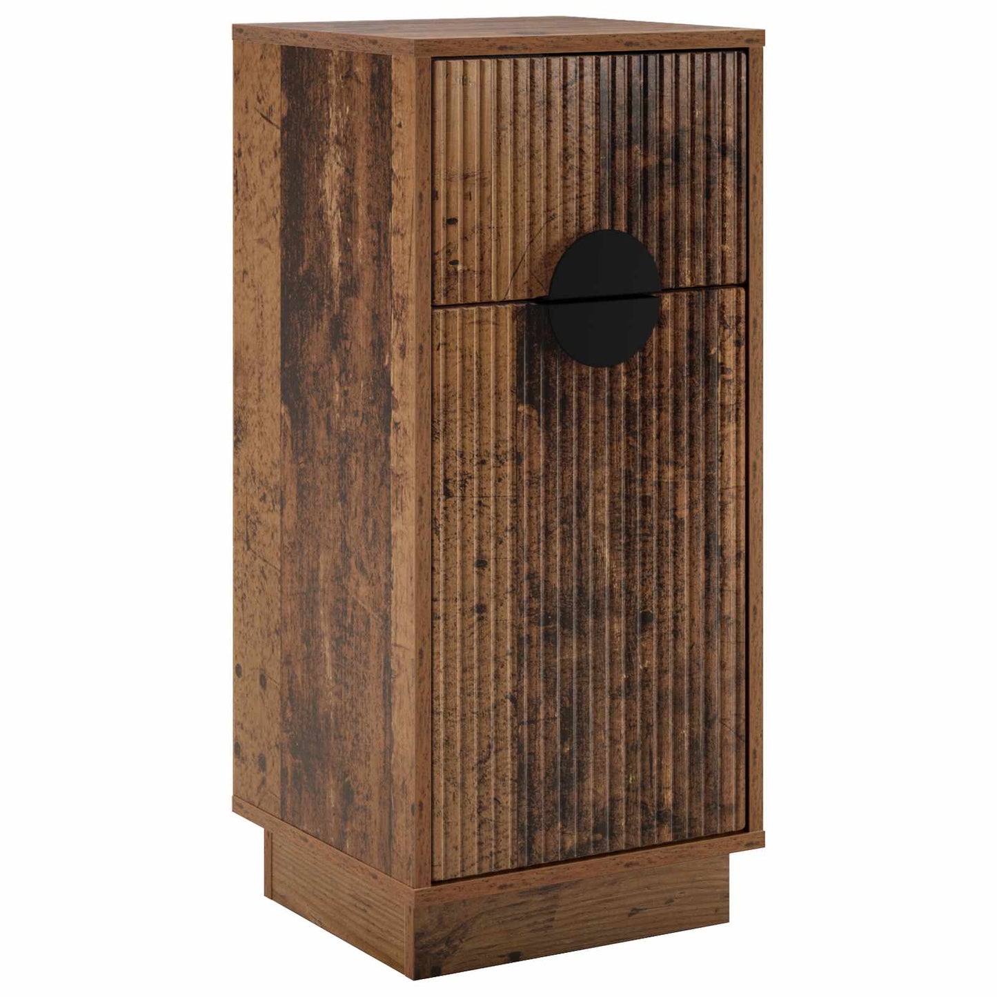 vidaXL Πλαϊνό γραφείο VENRAY Παλαιωμένο ξύλο 35 x 33 x 77,5 cm