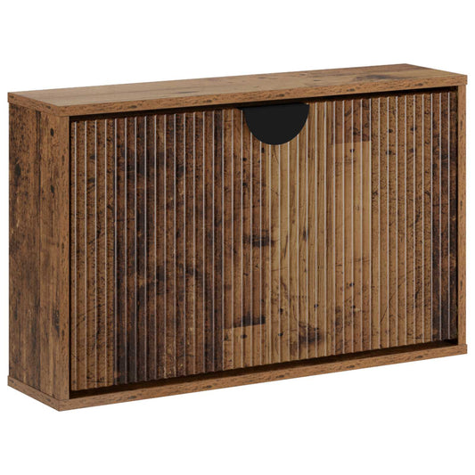 vidaXL Ντουλάπα Παπουτσιών VENRAY 70 x 17 x 43 cm Επεξεργασμένο Ξύλο