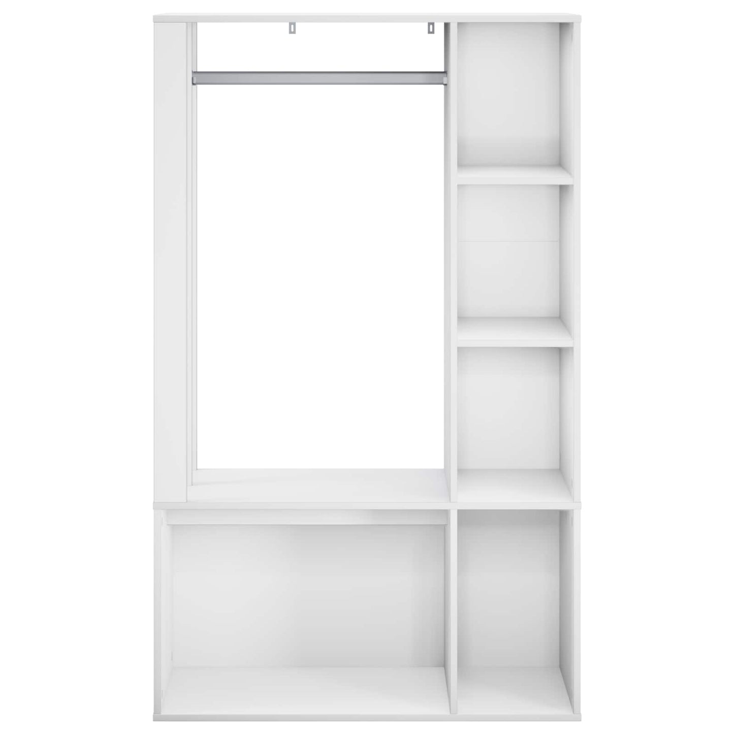 vidaXL Ντουλάπα Διαδρόμου Λευκό 91 x 32 x 150,5 cm