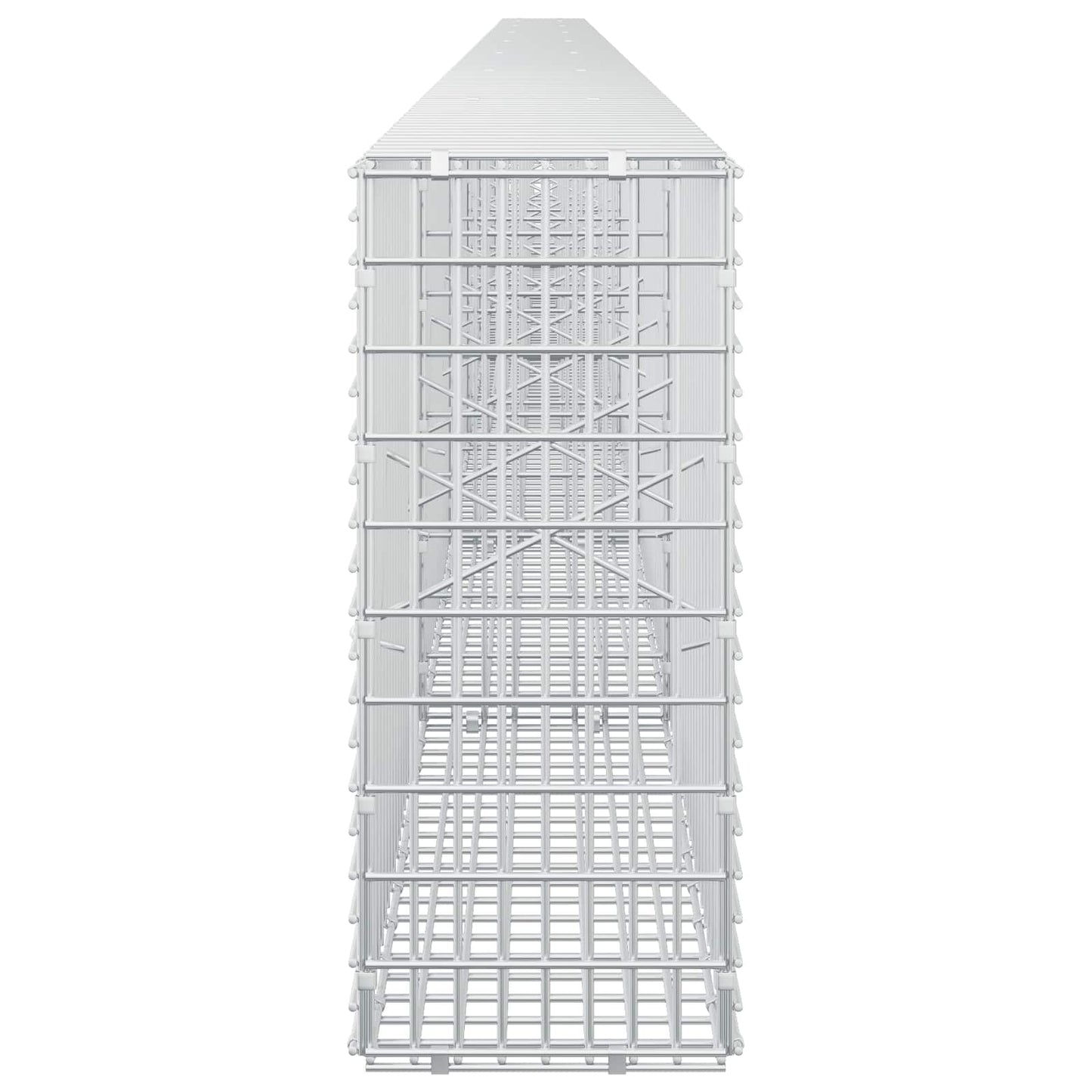 vidaXL Γκαμπιόν με σύρμα 3,5 χλστ και πλέγμα 5x2,5 εκ 750x20x50 εκ