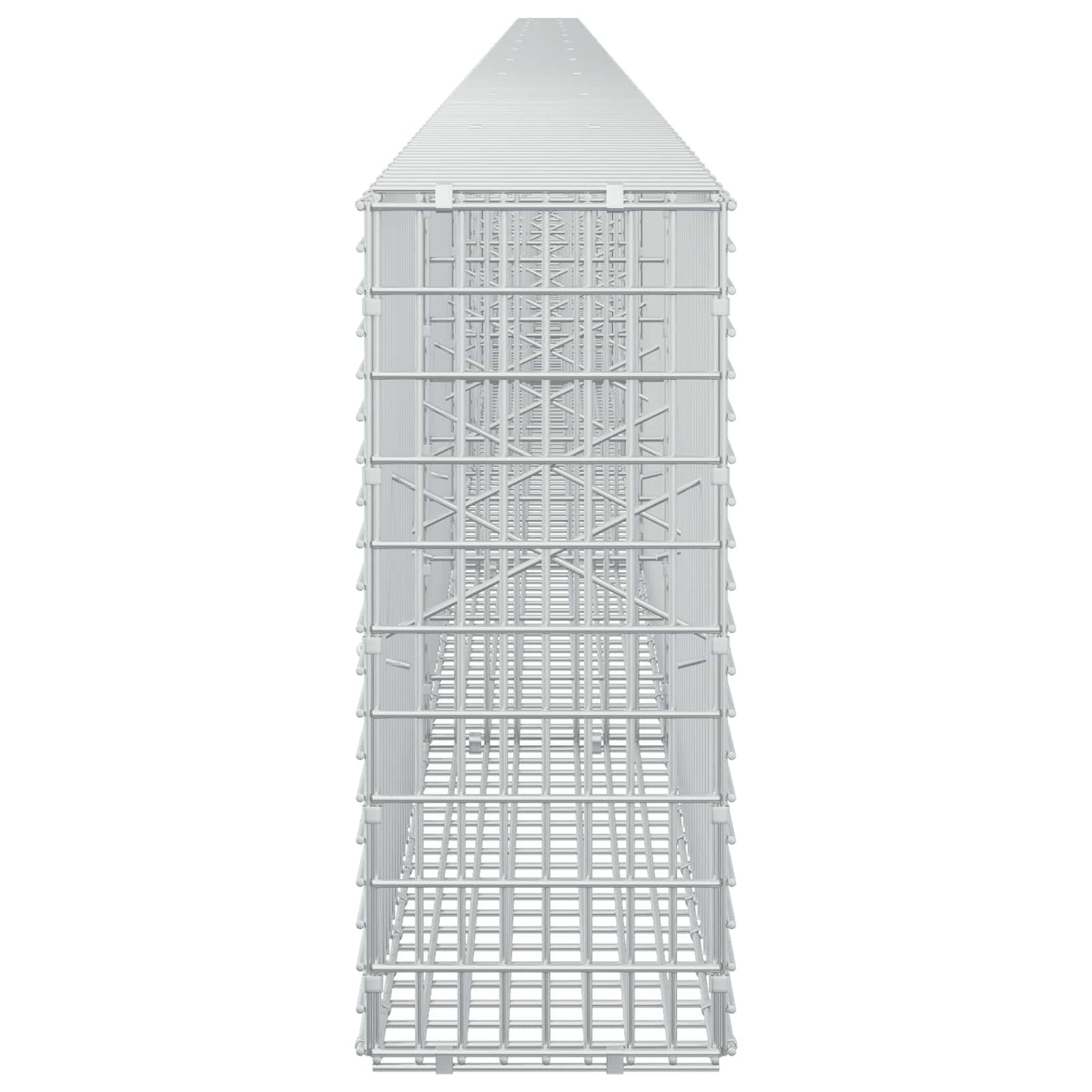 vidaXL Γκαμπιόν με σύρμα 3,5 mm και πλέγμα 5x2,5 cm 1150x20x50 εκ