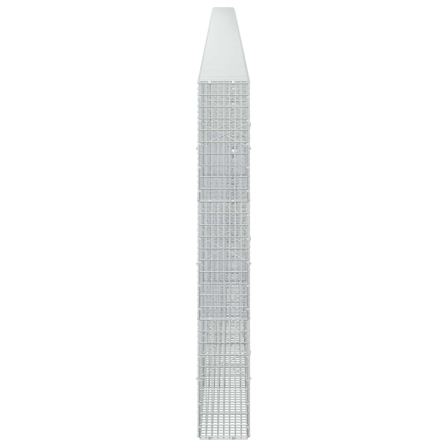 vidaXL Γκαμπιόν με σύρμα 3,5 mm και πλέγμα 5x2,5 cm 1200x20x150 εκ