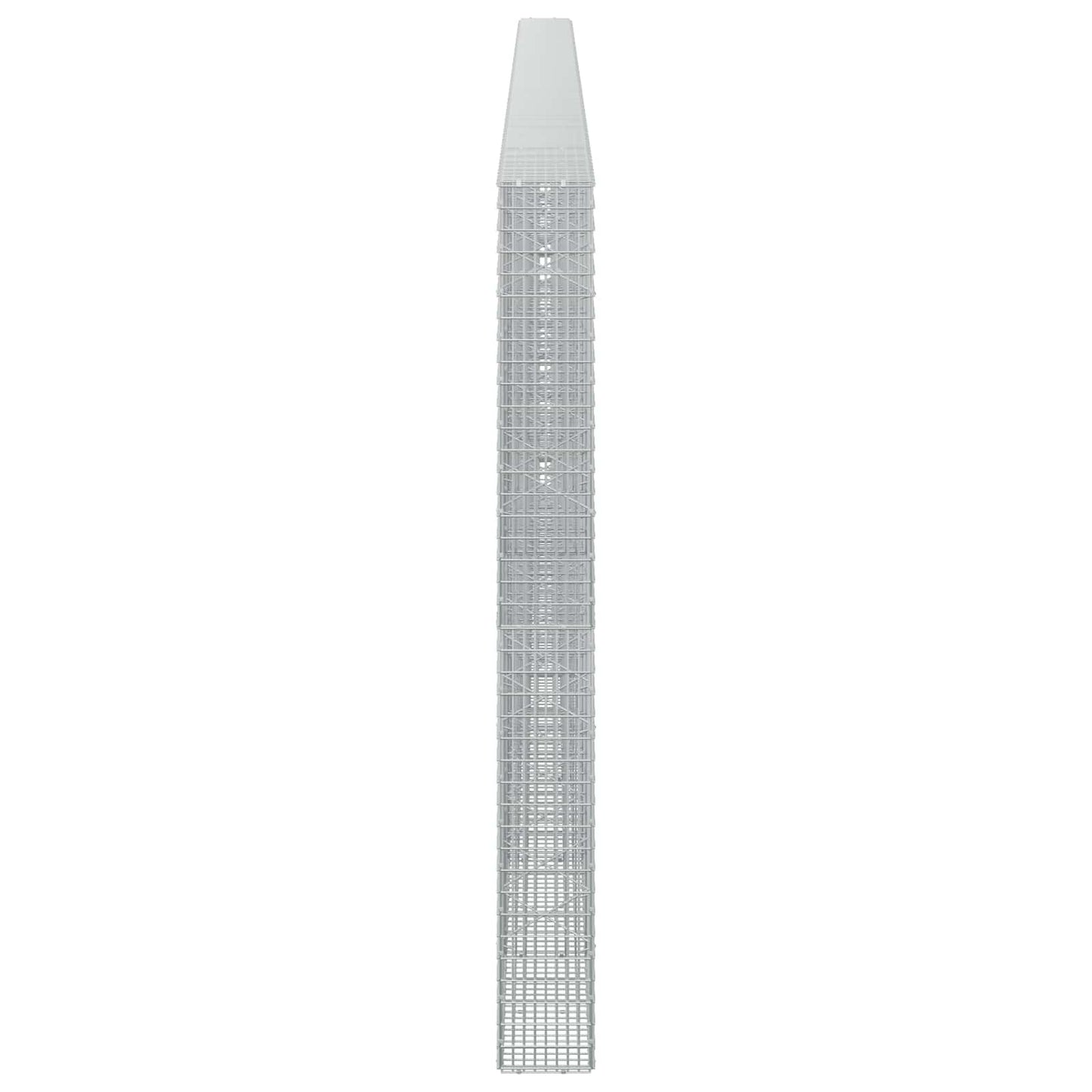 vidaXL Γκαμπιόν με σύρμα 3,5 χλστ και πλέγμα 5x2,5 εκ 850x20x200 εκ