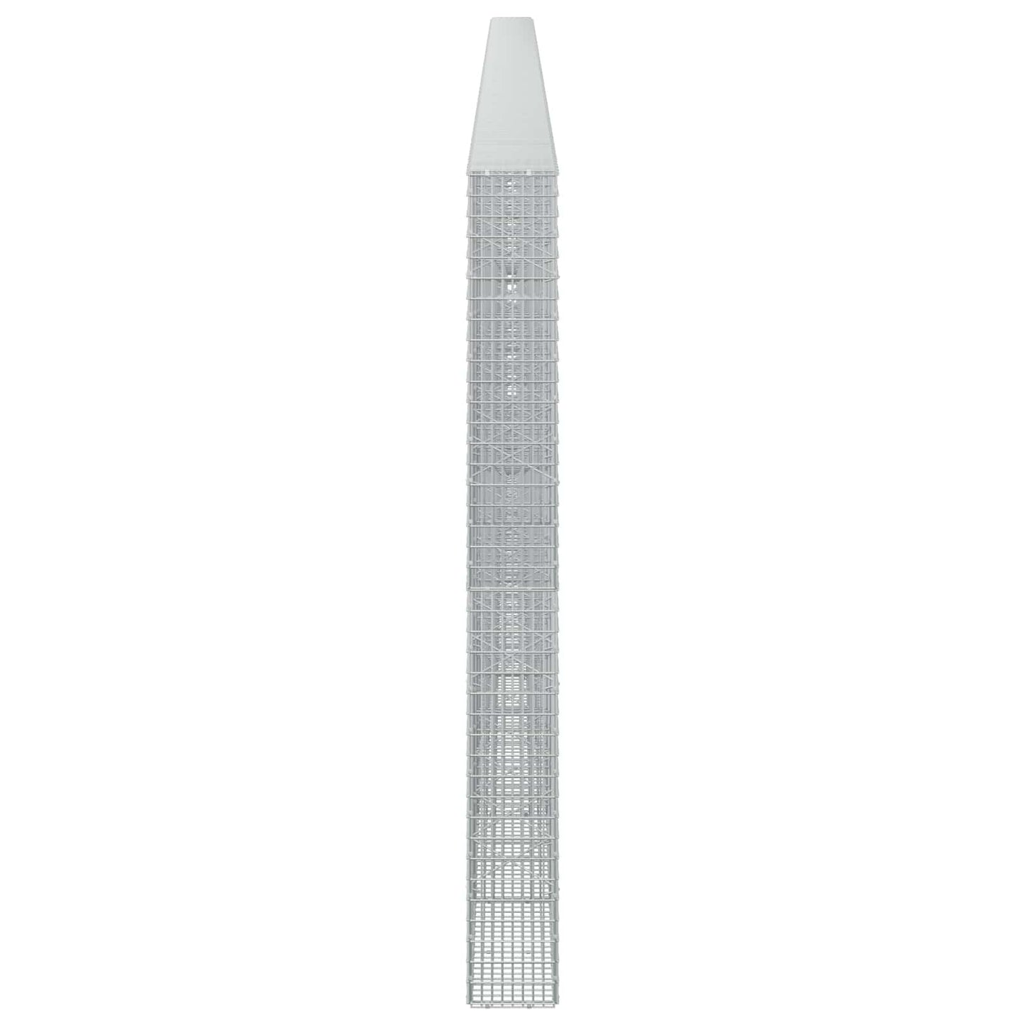 vidaXL Γκαμπιόν με σύρμα 3,5 χλστ και πλέγμα 5x2,5 εκ 1150x20x200 εκ
