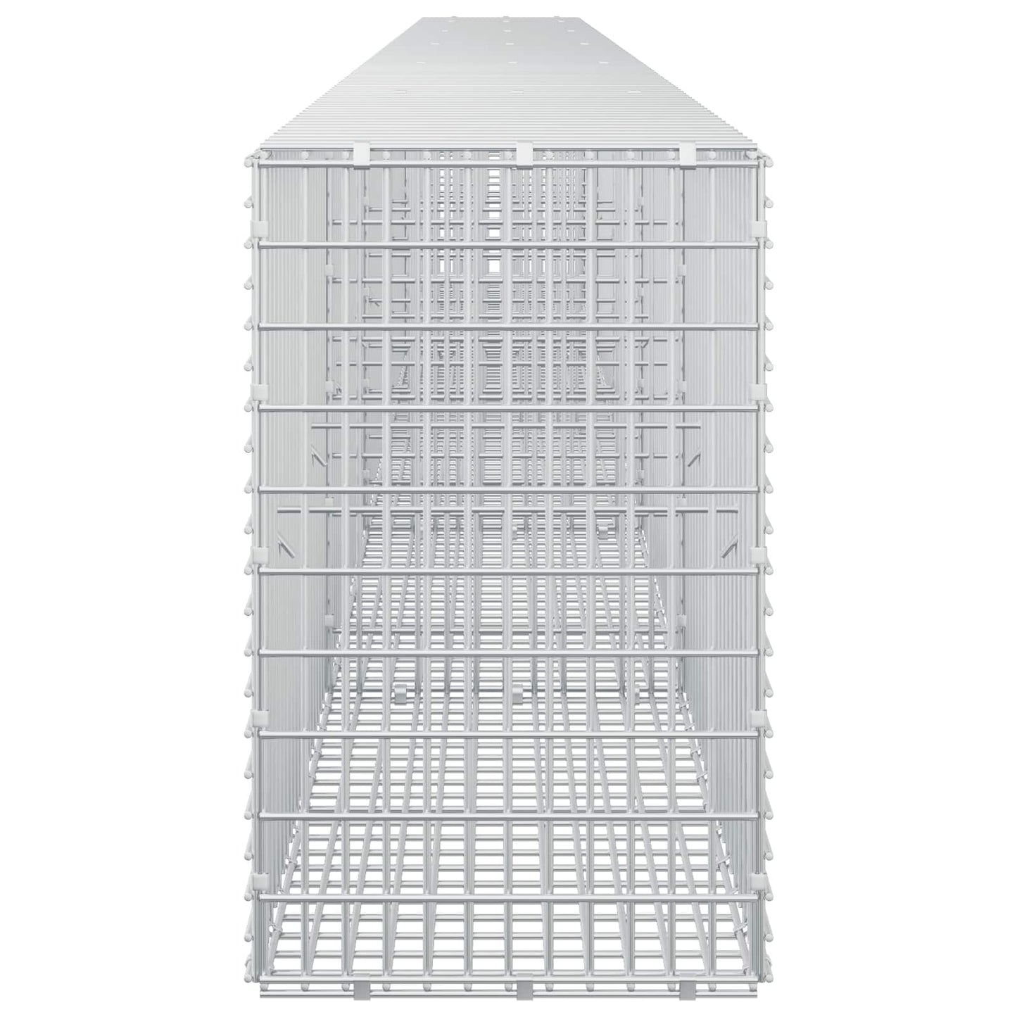 vidaXL Γκαμπιόν με σύρμα 3,5 mm και πλέγμα 5x2,5 cm 550x30x50 εκ