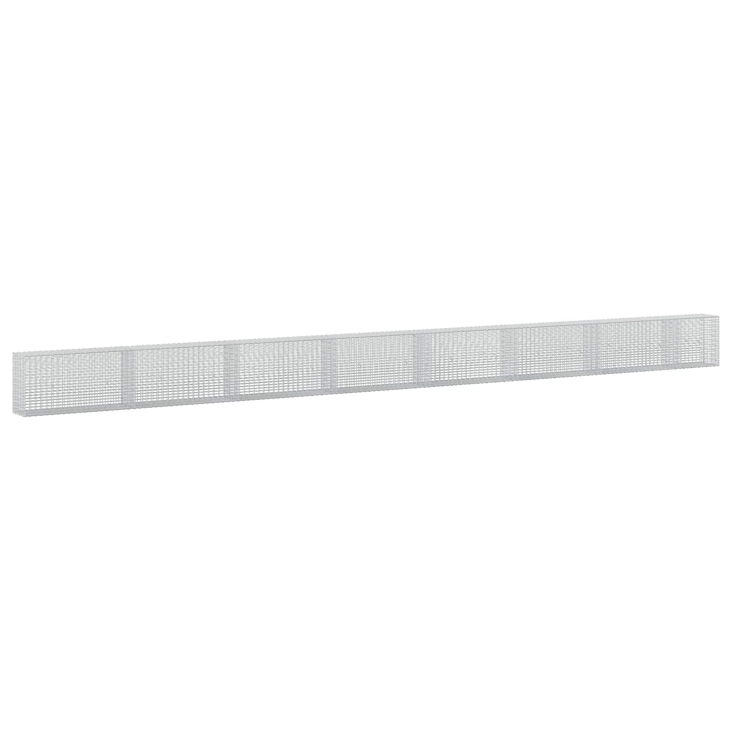 vidaXL Γκαμπιόν με σύρμα 3,5 mm και πλέγμα 5x2,5 cm 750x30x50 εκ