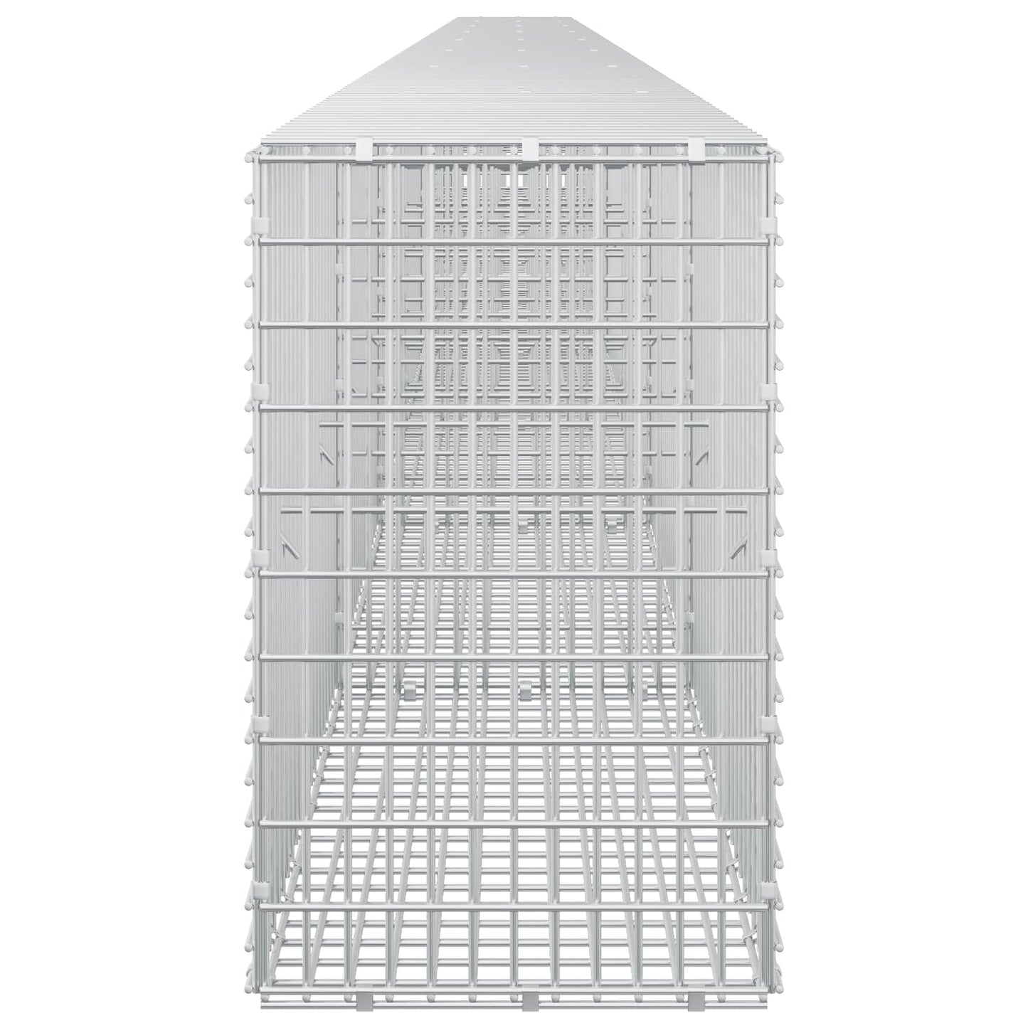 vidaXL Γκαμπιόν με σύρμα 3,5 mm και πλέγμα 5x2,5 cm 800x30x50 εκ