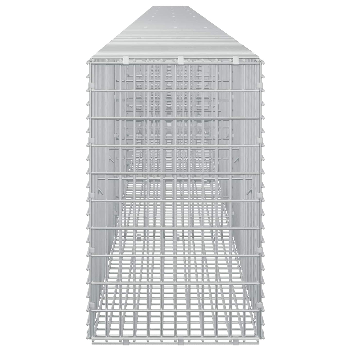 vidaXL Γκαμπιόν με σύρμα 3,5 mm και πλέγμα 5x2,5 cm 900x30x50 εκ