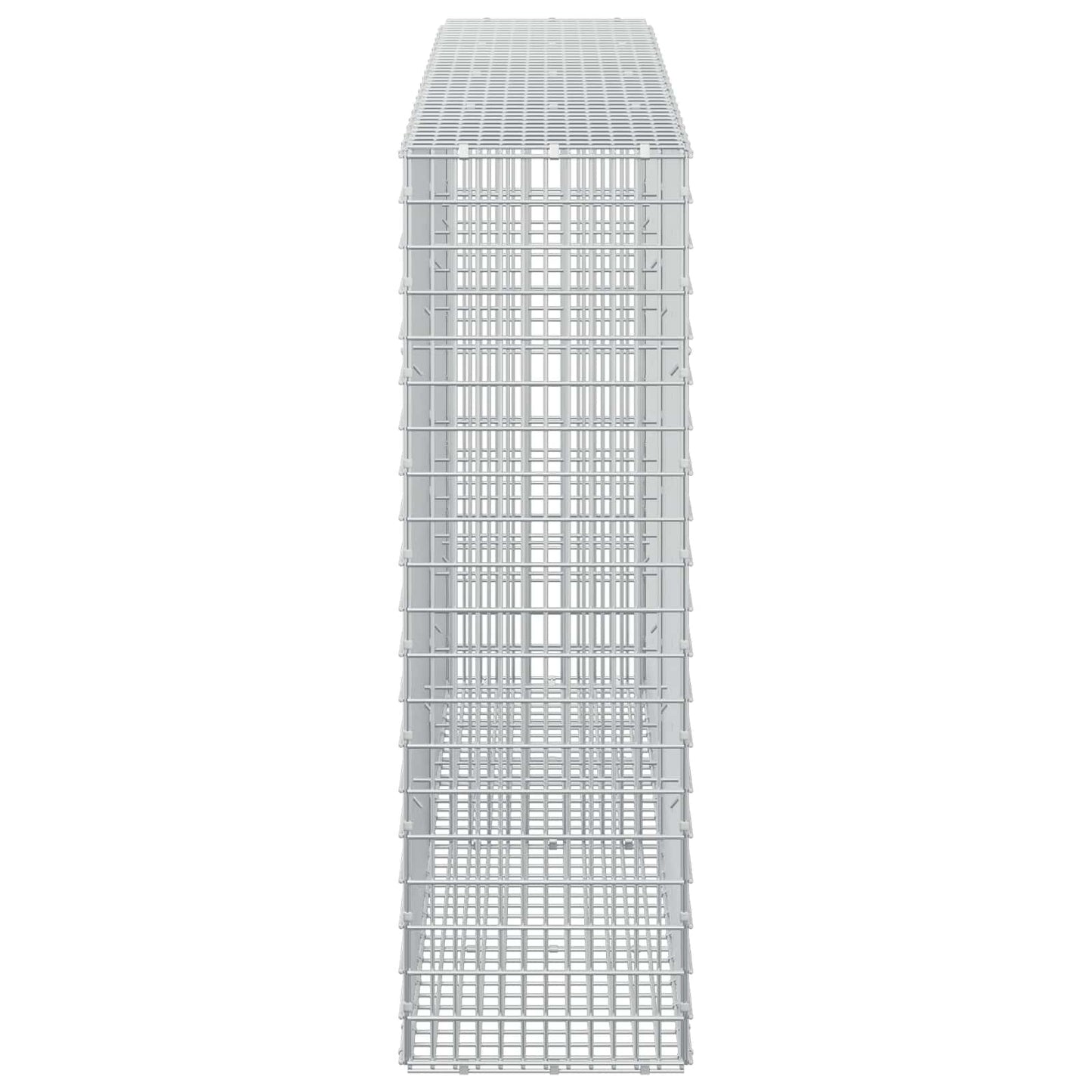 vidaXL Γκαμπιόν με σύρμα 3,5 χλστ και πλέγμα 5x2,5 εκ 200x30x100 εκ