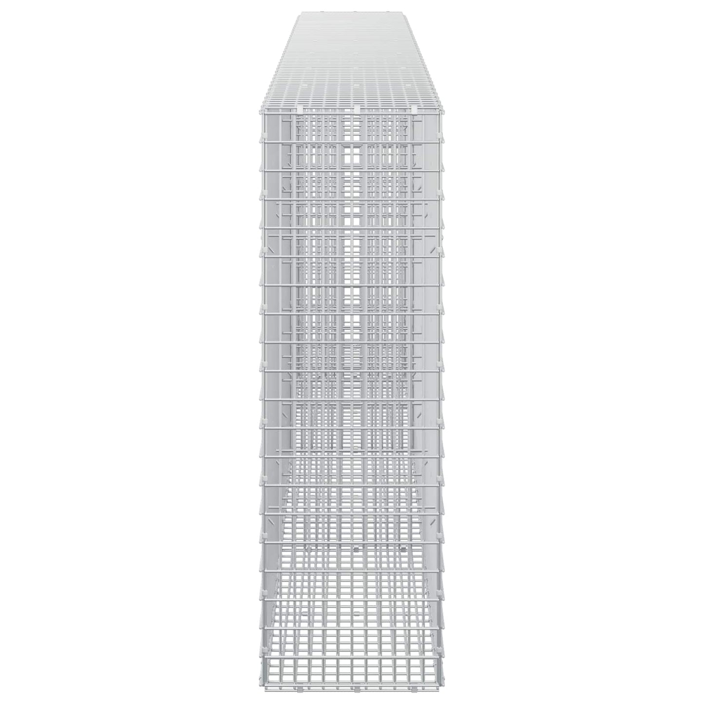 vidaXL Γκαμπιόν με σύρμα 3,5 mm και πλέγμα 5x2,5 cm 350x30x100 εκ